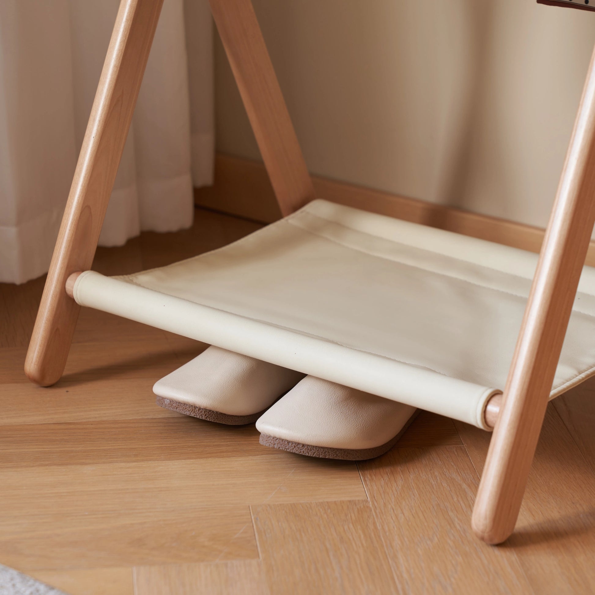 Solidwood Mia Foldable Clothes Rack, Premium Birch