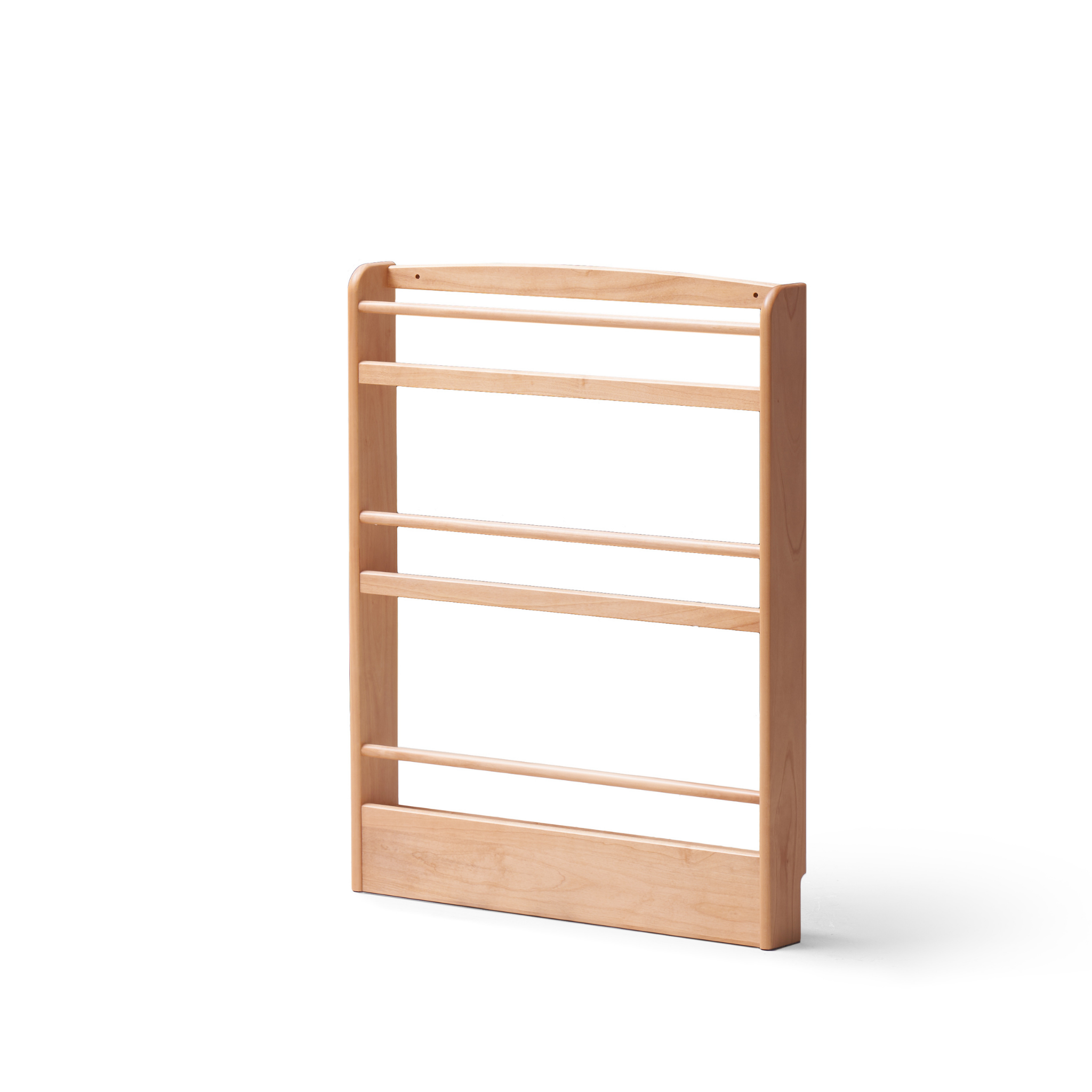 Solidwood Milo Kids 3-Tier Display Bookshelf, Premium Birch