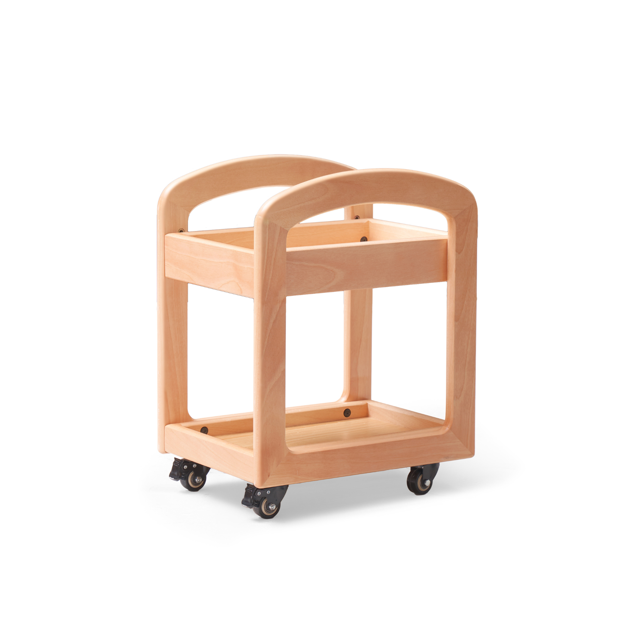 Solidwood Milo Side Table, Premium Birch