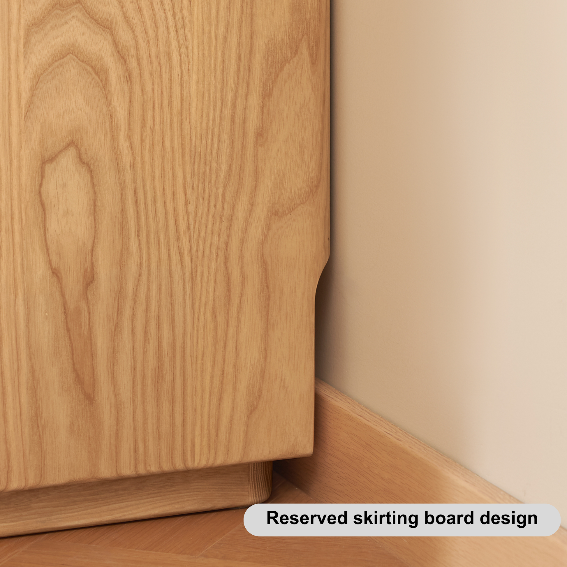 Solidwood Radiant Extendable Dressing Table, Ash, 125cm