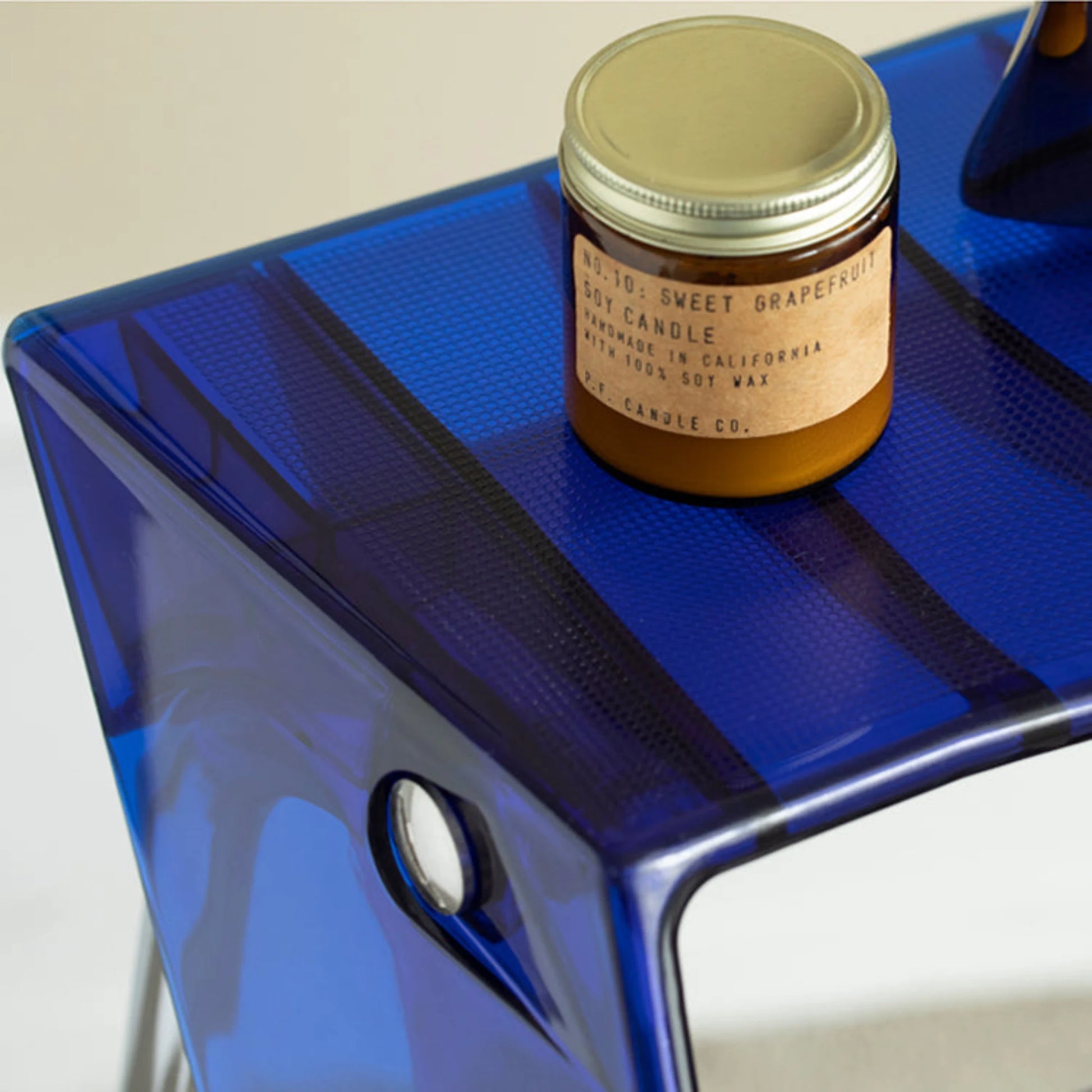 MODE Alberto Meda Fording Side Table Replica, Blue