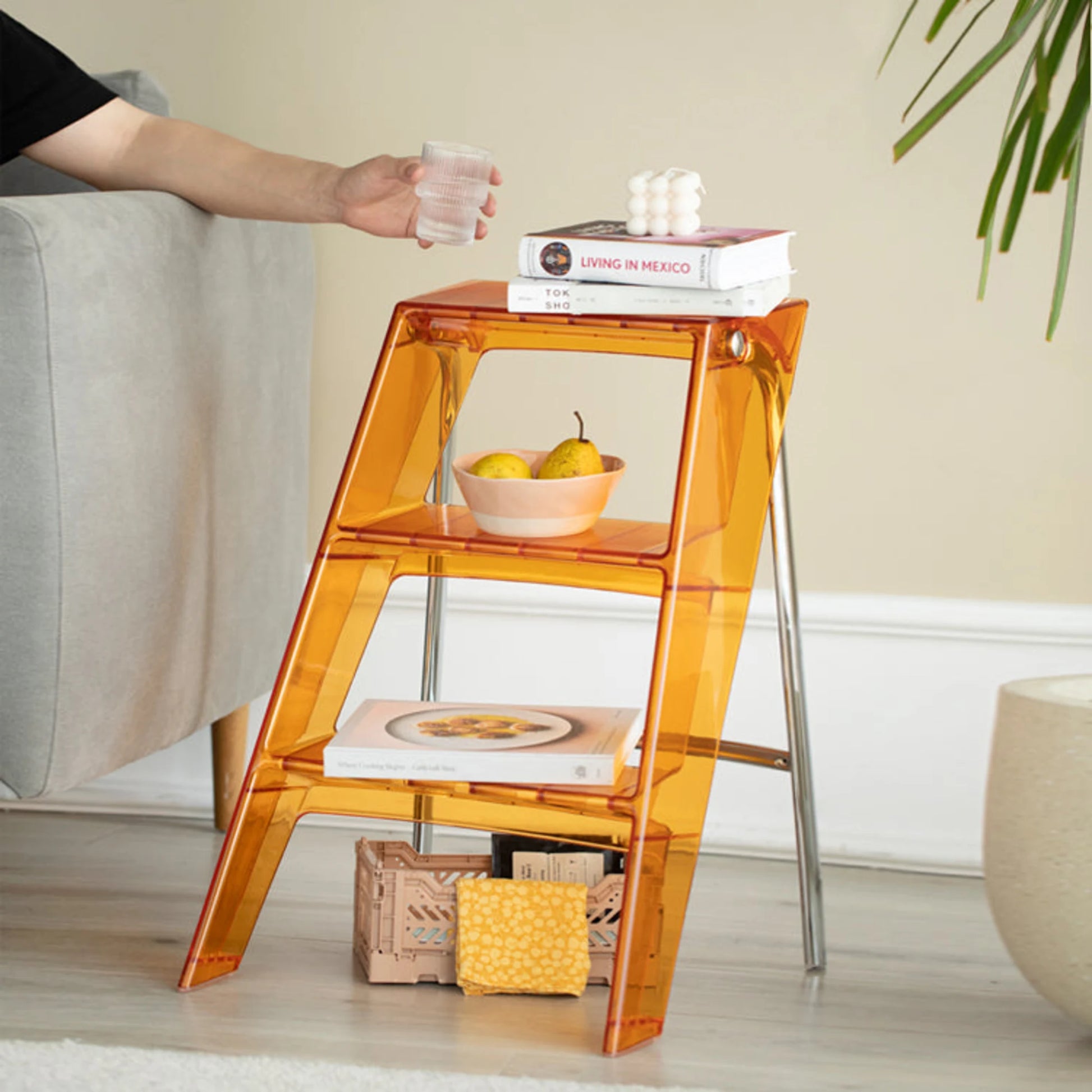 MODE Alberto Meda Fording Side Table Replica, Orange