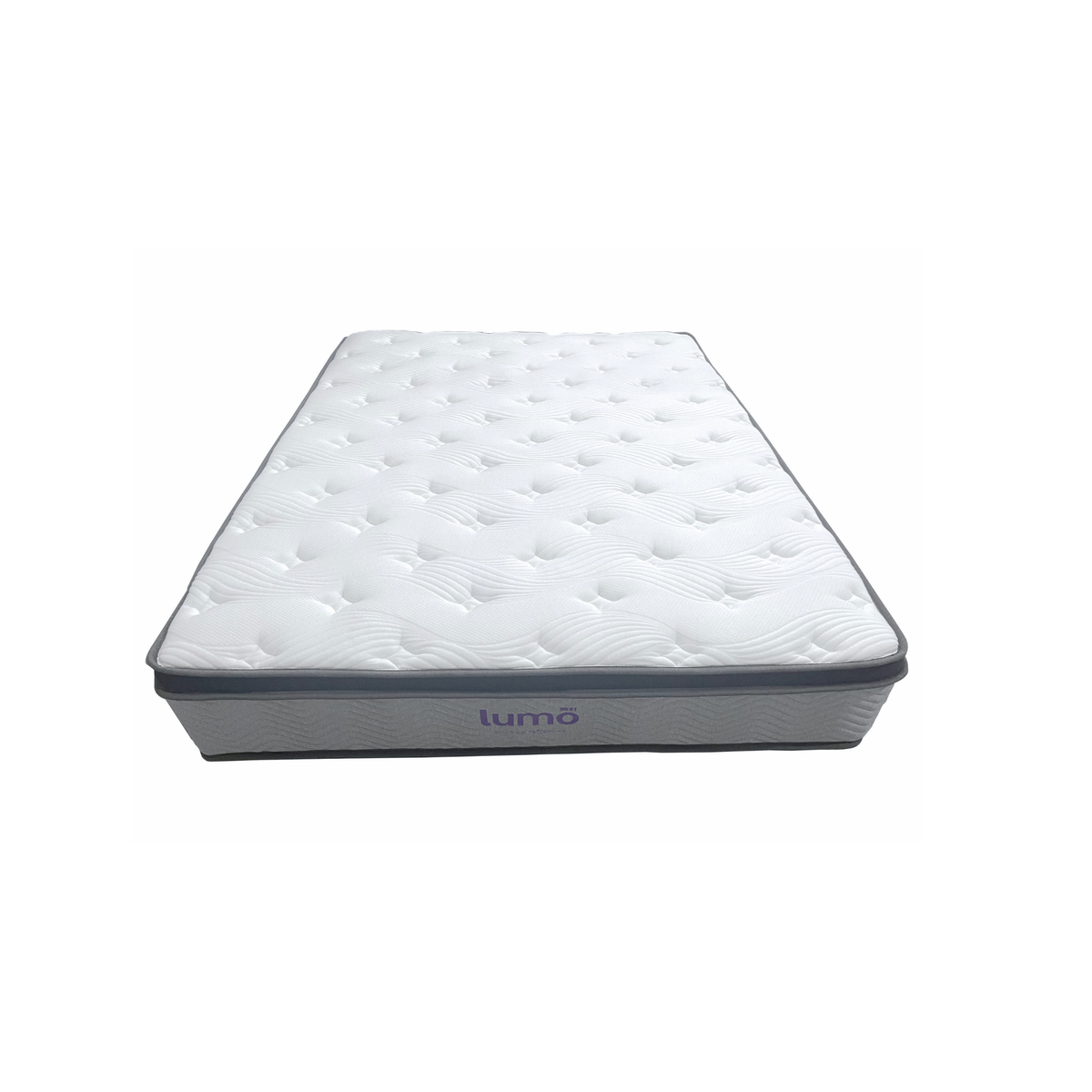 Lumo Breeze Hybrid Mattress - Medium, White
