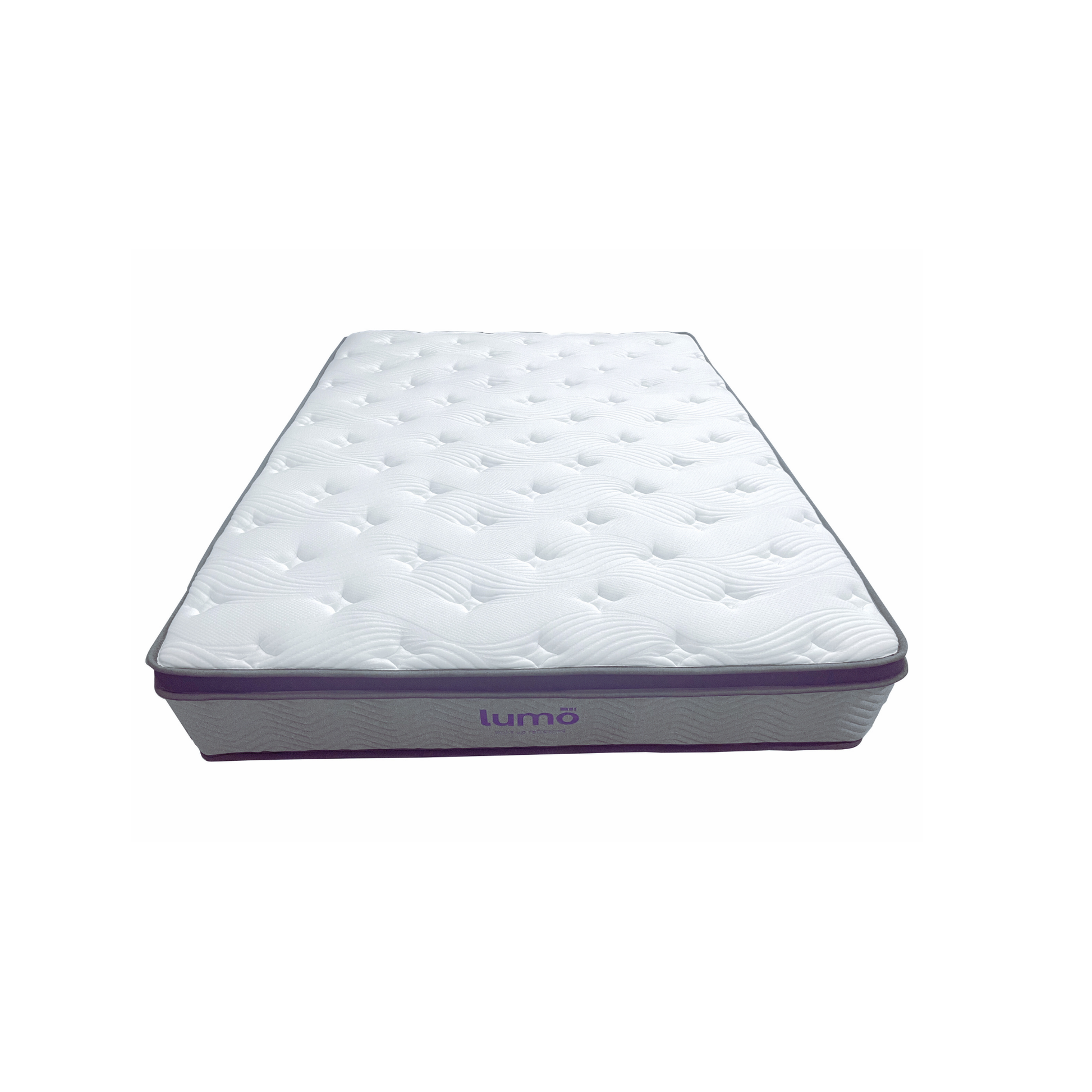 Lumo Breeze Hybrid Mattress - Medium, White