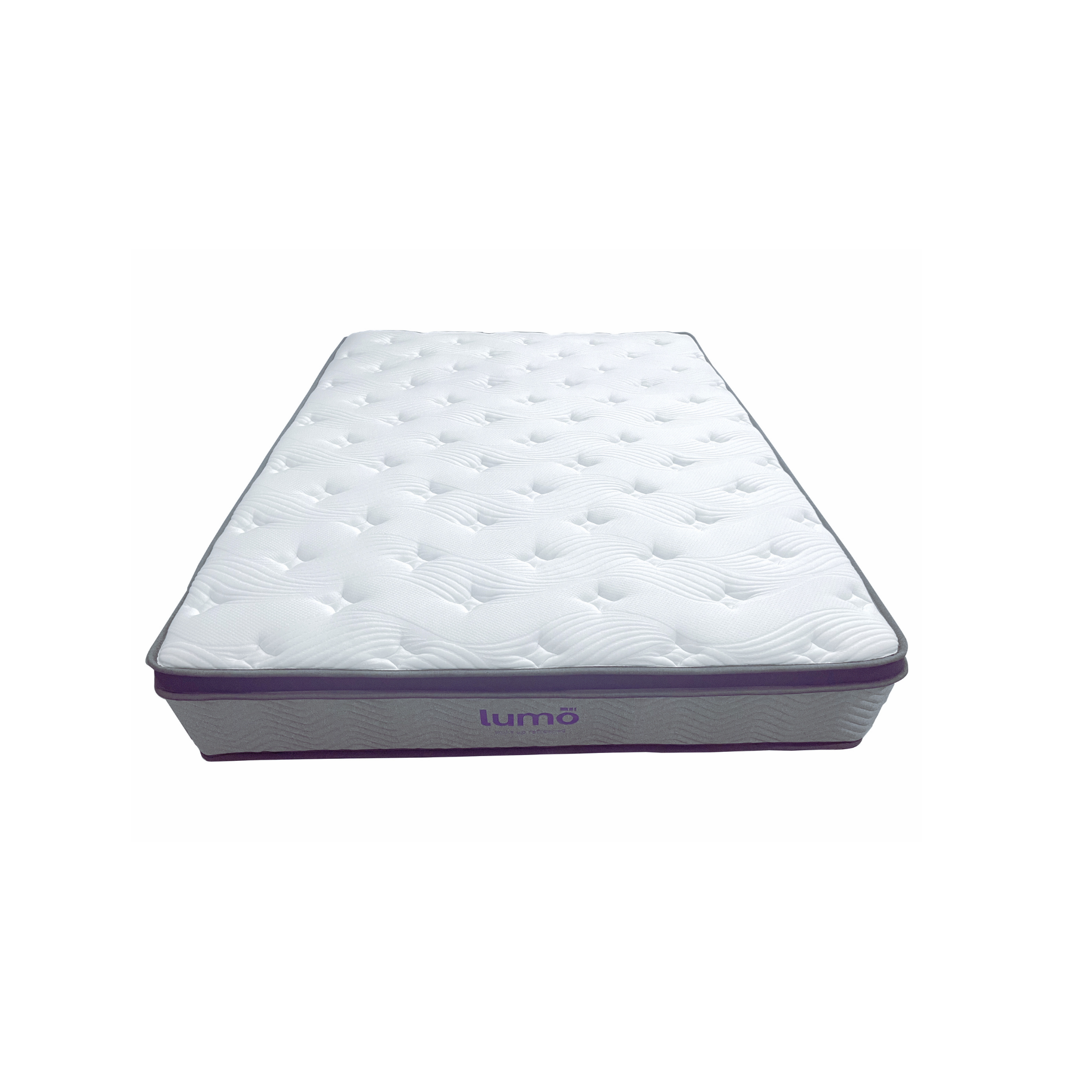 Lumo Breeze Hybrid Mattress - Medium, White