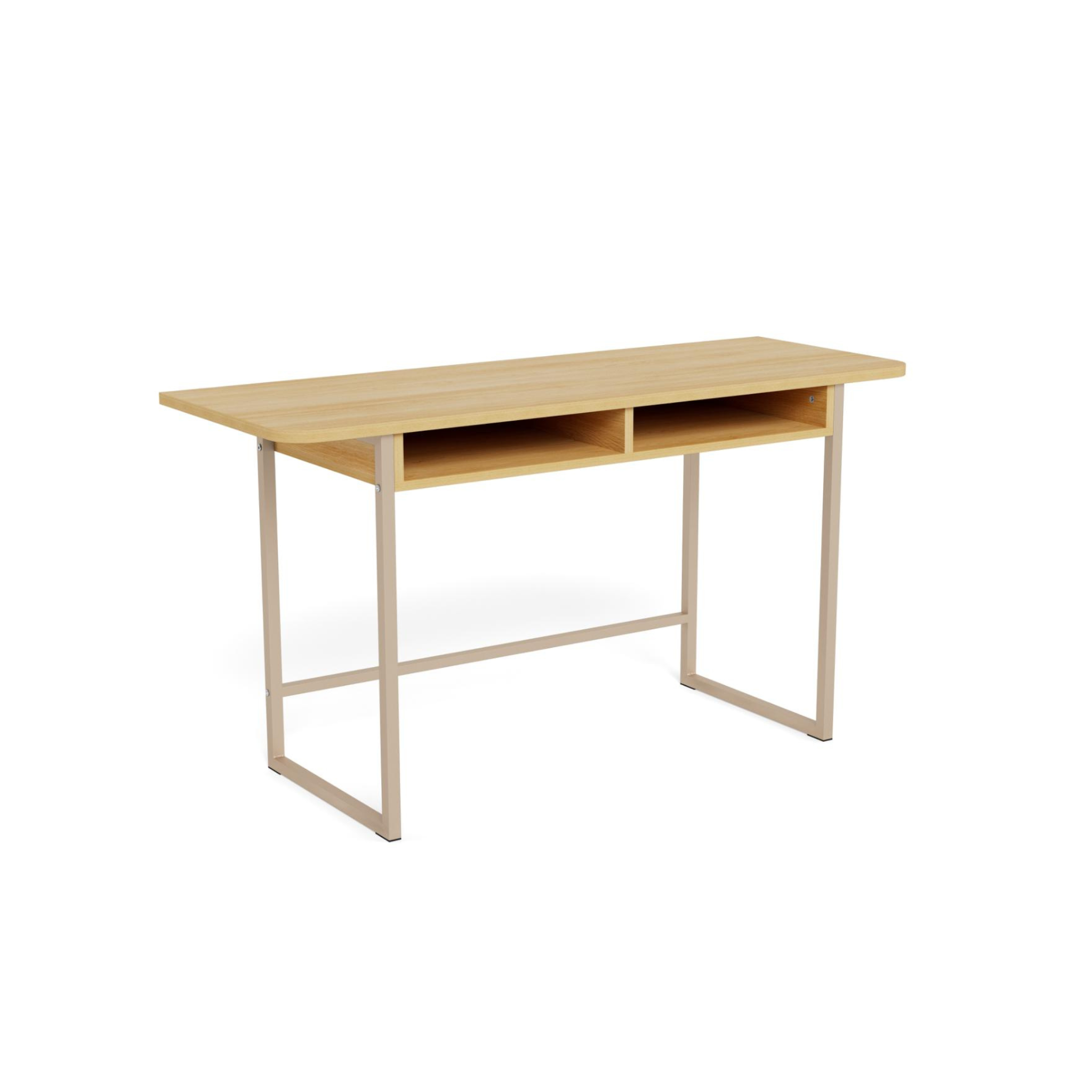 Hjem Design Darwen Console Table, Natural Wood