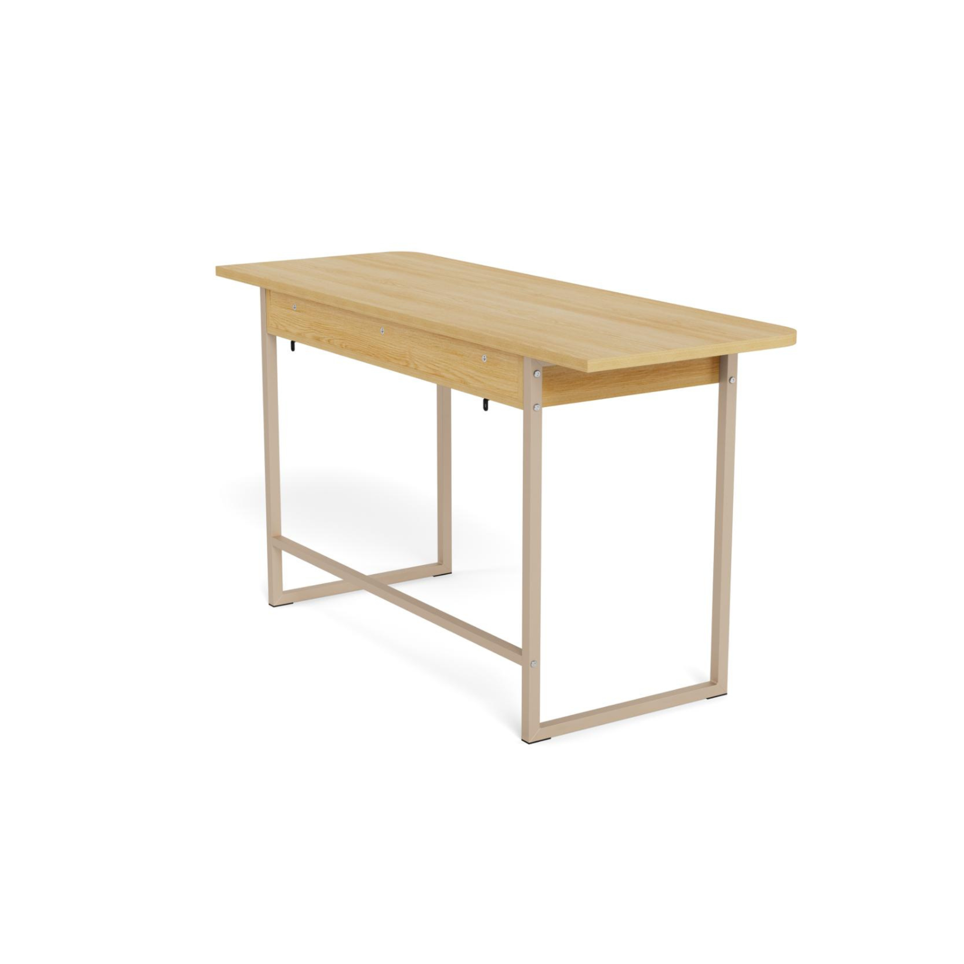 Hjem Design Darwen Console Table, Natural Wood