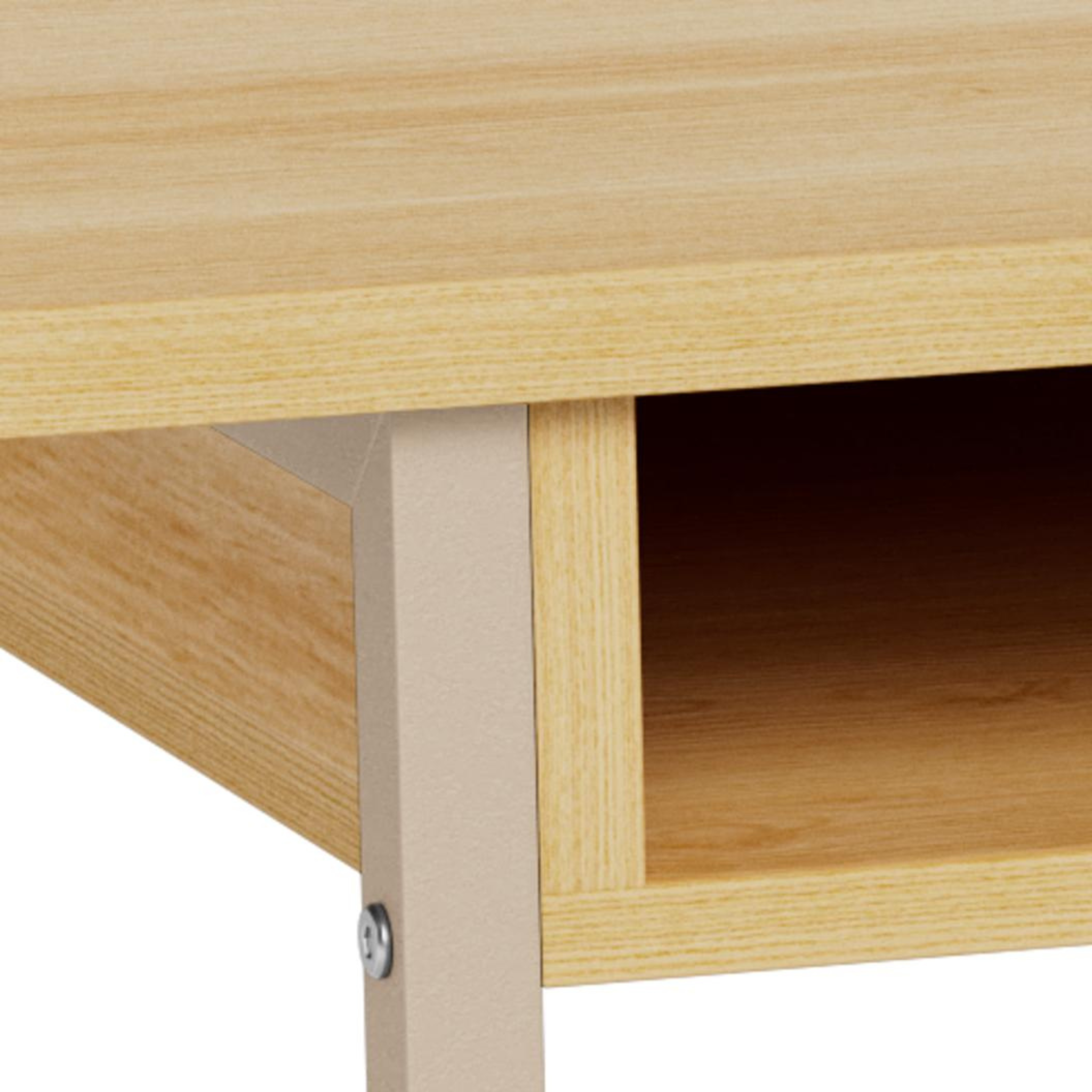 Hjem Design Darwen Console Table, Natural Wood