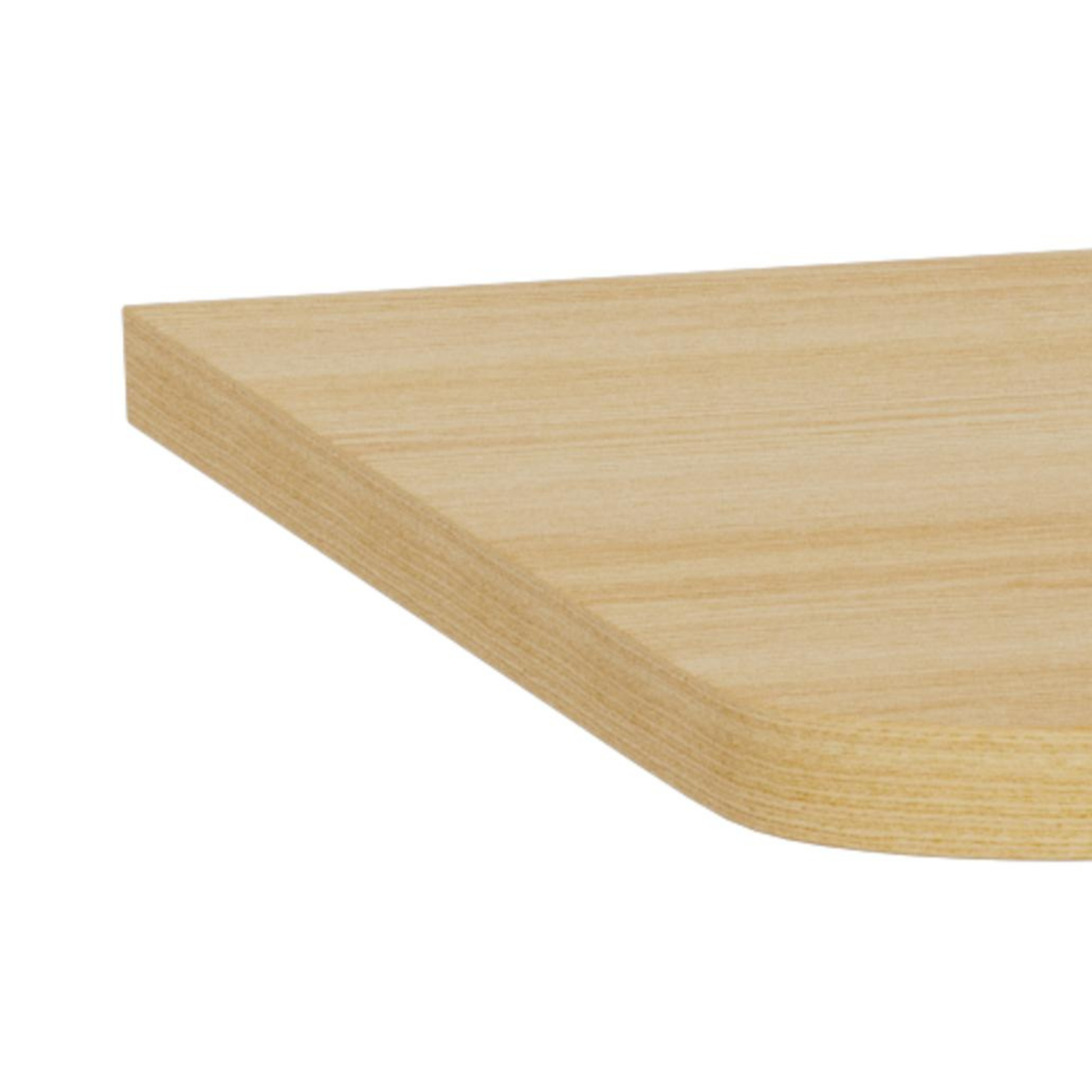 Hjem Design Darwen Console Table, Natural Wood