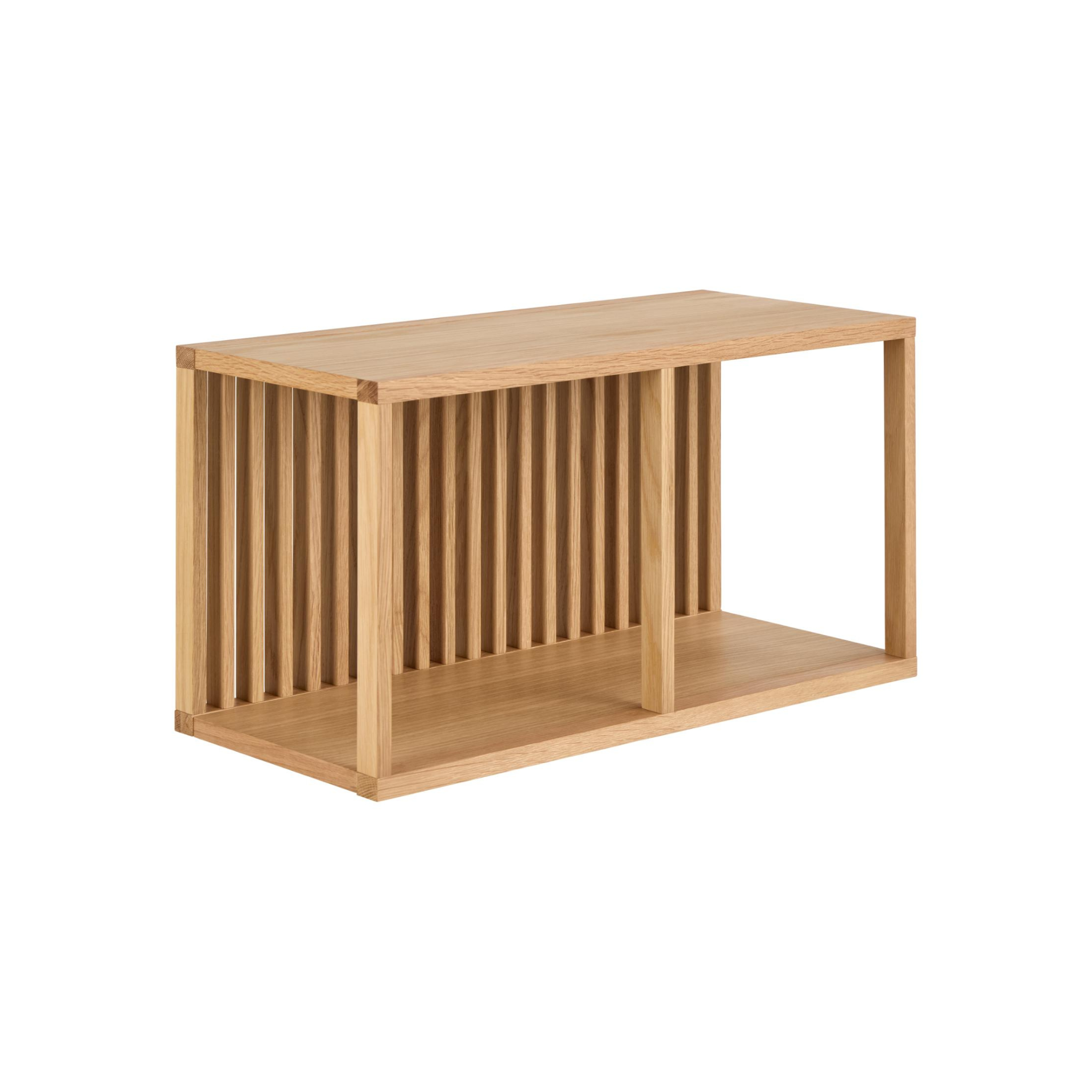 Hjem Design Weldon Wall-mounted Shelving Unit, 67x31x35.5cm