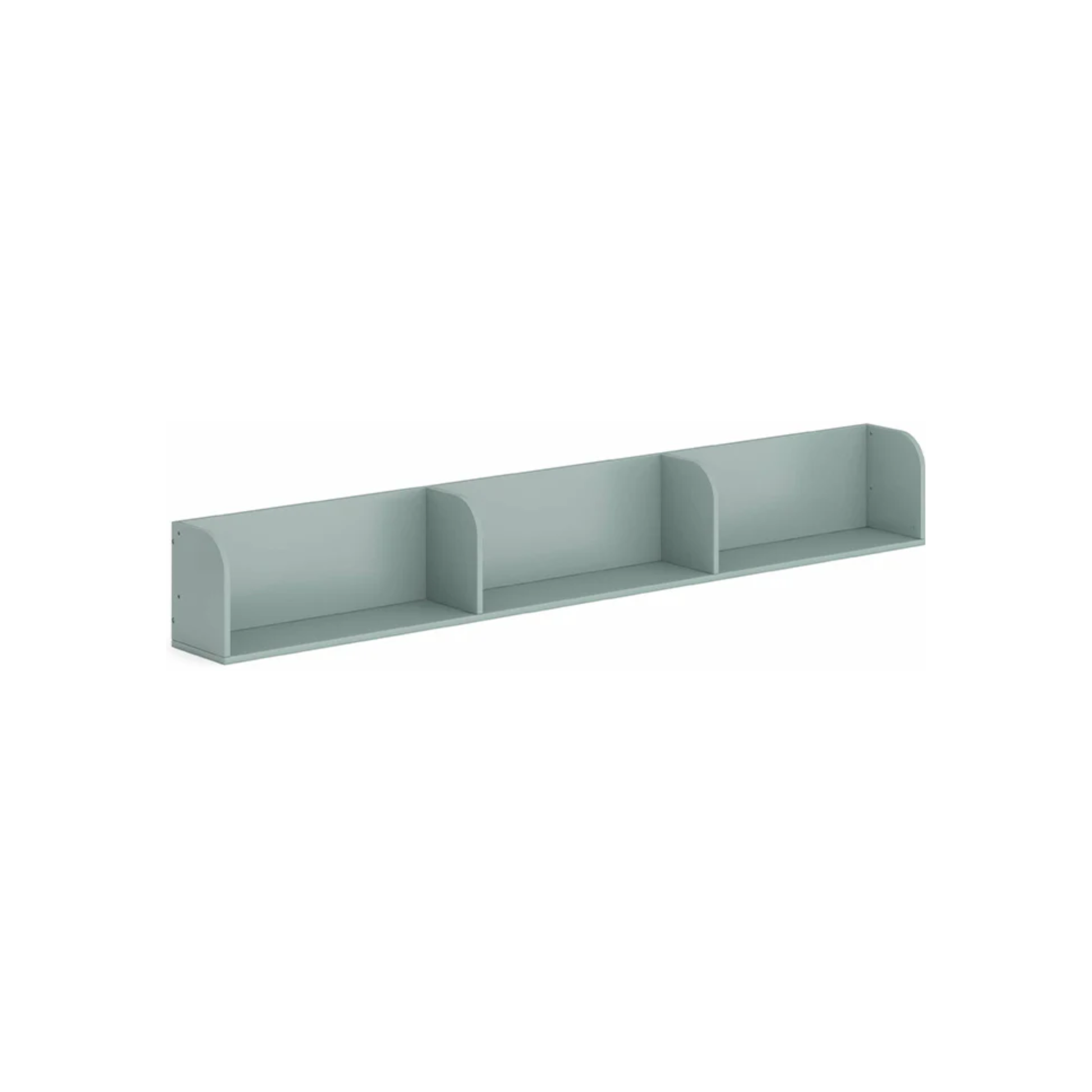Boori Natty Kids Bookshelf for King Single Bunk/Loft, Blueberry