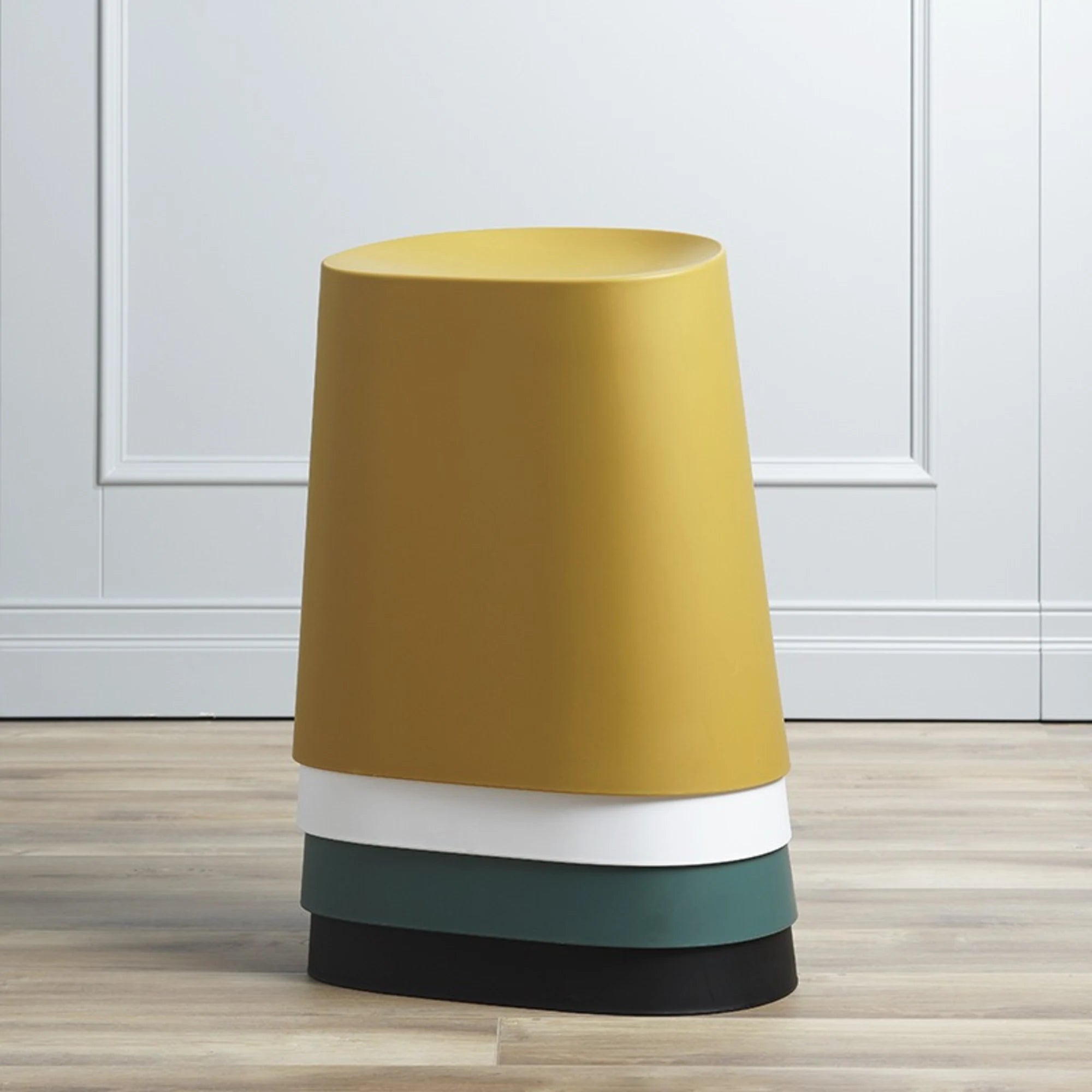 MODE Boulder Stool, Black, Set of 4