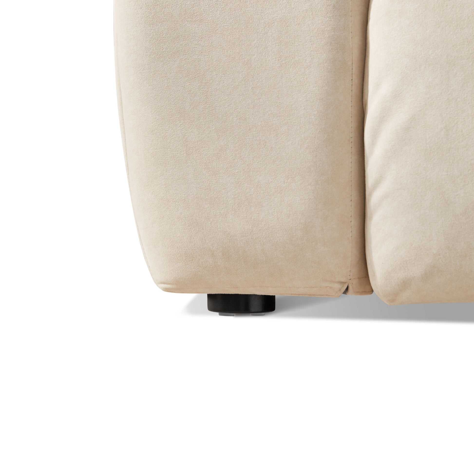 Linspire Serenity 4-Seater Sofa, Pet-Friendly Fabric, Beige