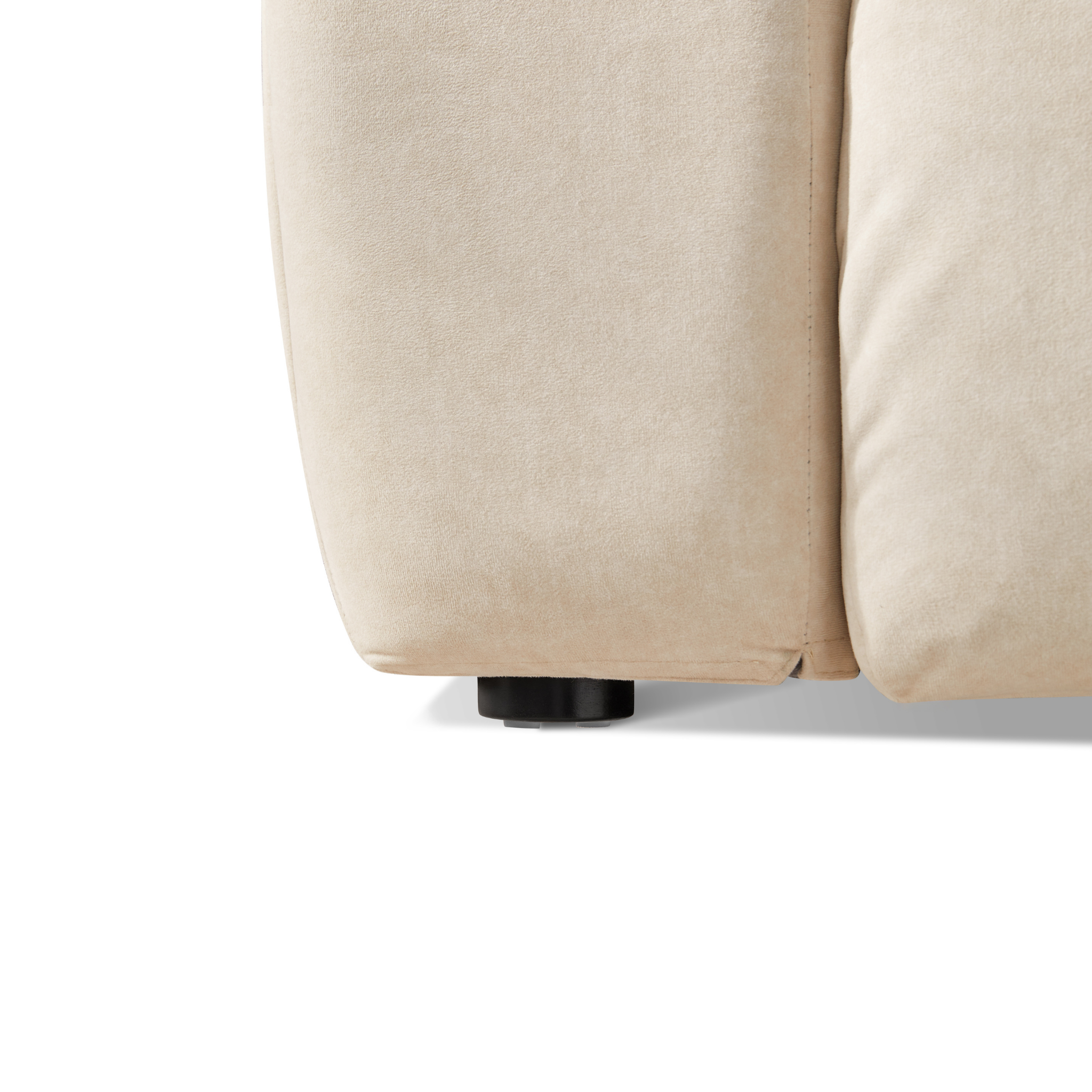 Linspire Serenity 4-Seater Sofa, Pet-Friendly Fabric, Beige