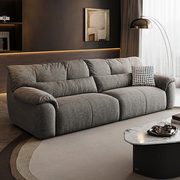Linspire Serenity 4-Seater Sofa, Pet-Friendly Fabric, Grey