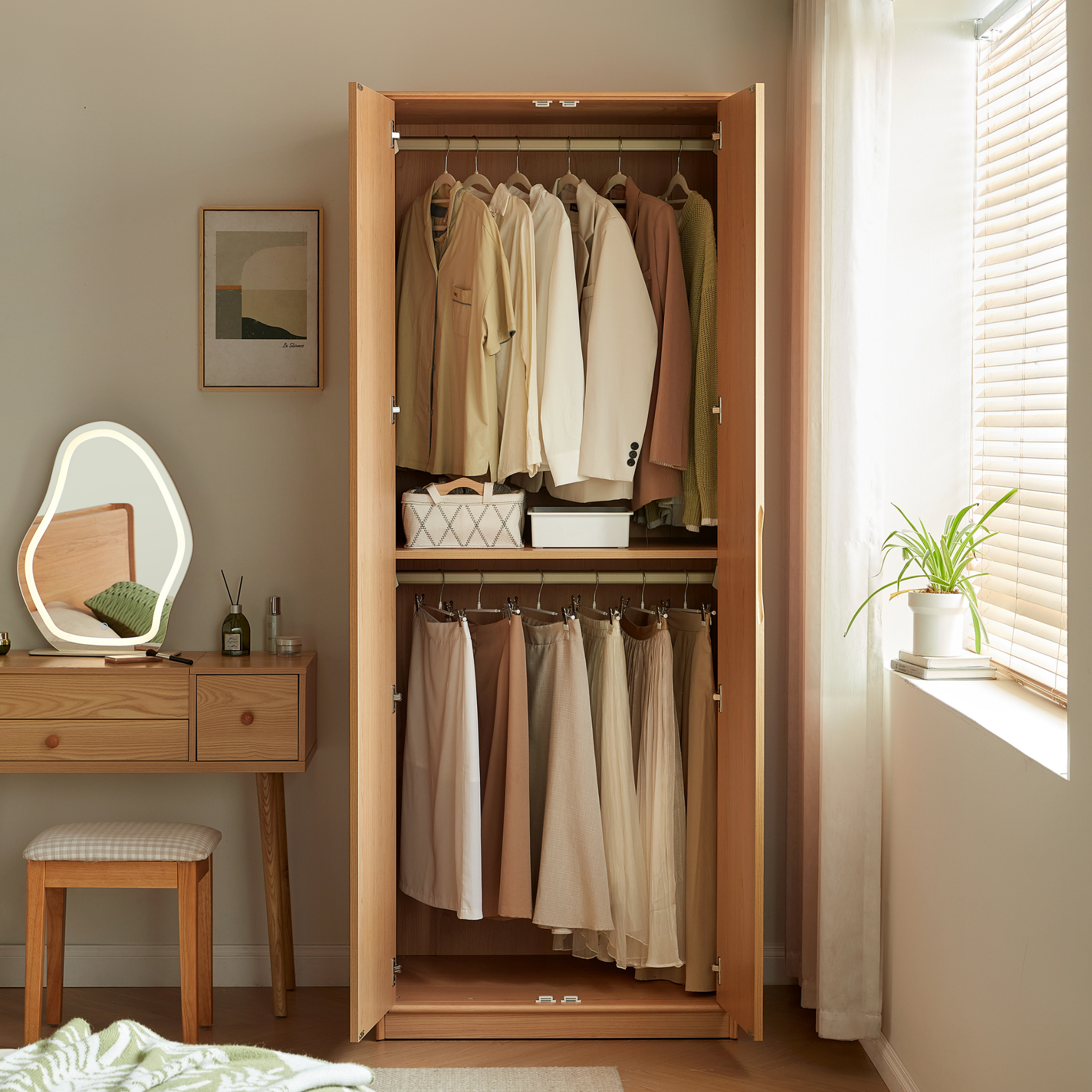 Linspire Aalto 2-Door Wardrobe