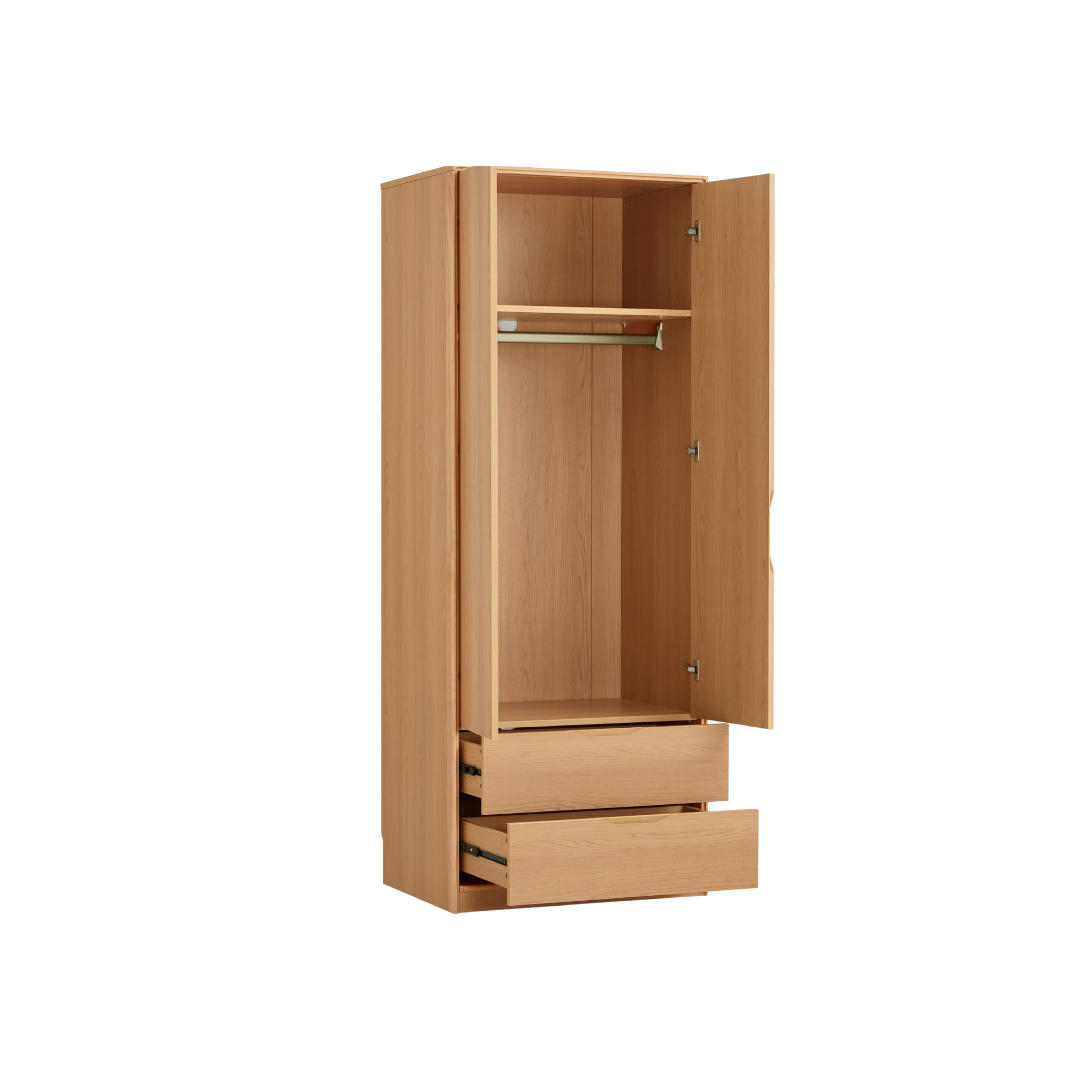 Linspire Aalto 2-Door Wardrobe with Drawers