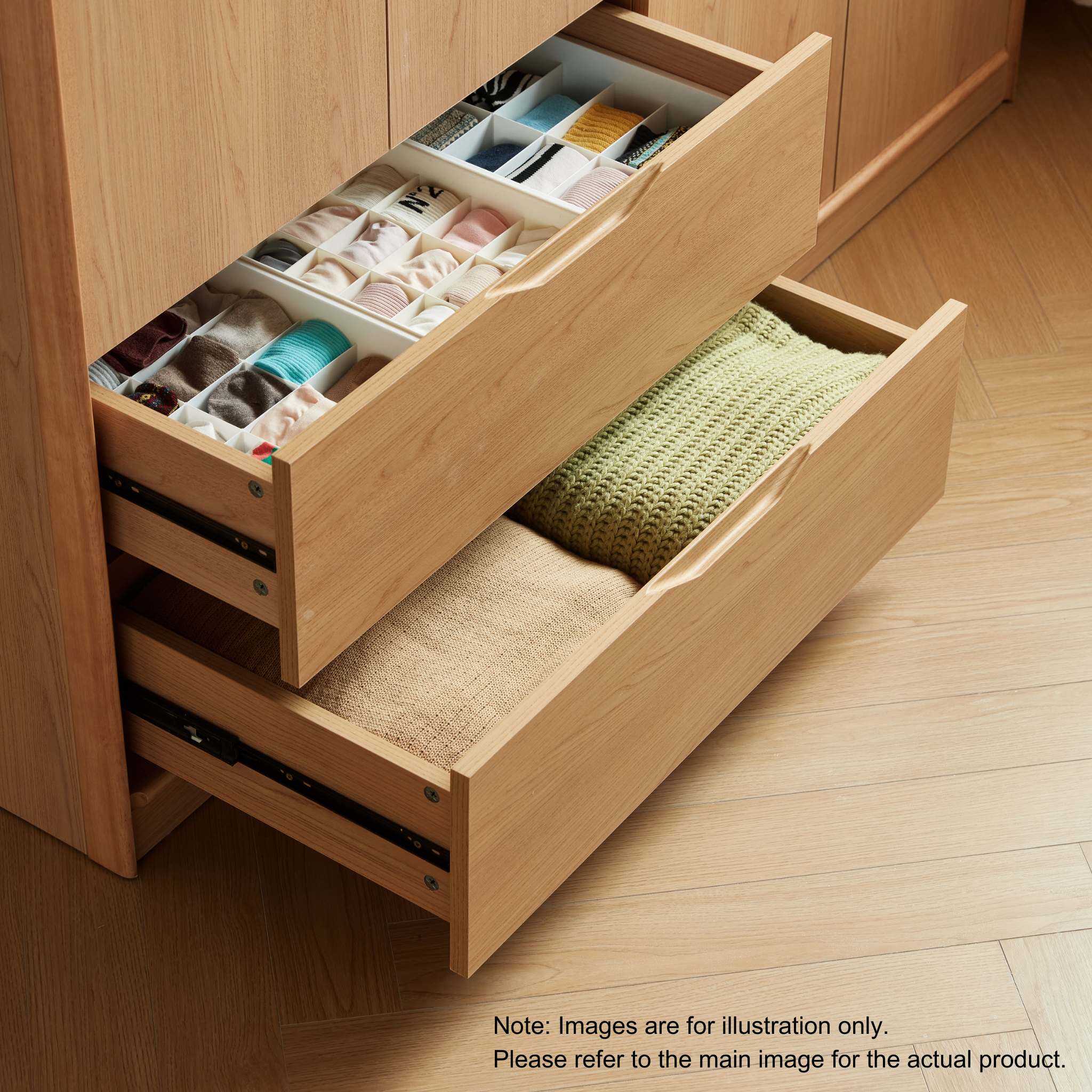 Linspire Aalto 2-Door Wardrobe with Drawers