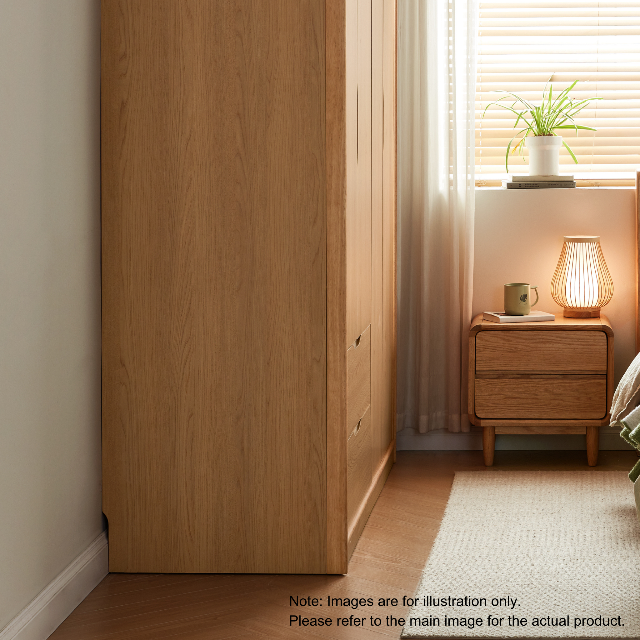 Linspire Aalto 3-Door Wardrobe with Drawers