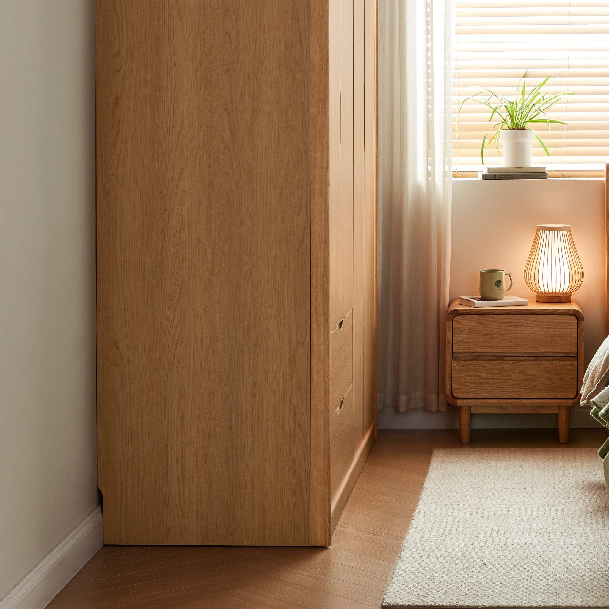 Linspire Aalto 4-Door Wardrobe with Drawers