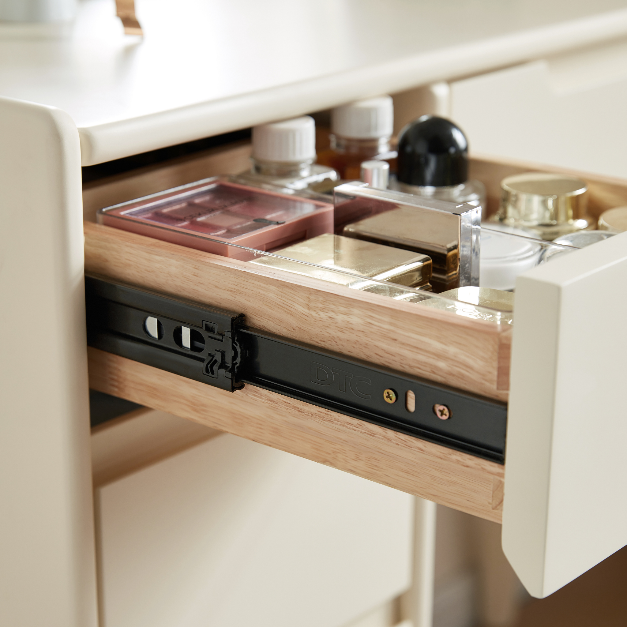 Linspire Luna Solid Wood Dressing Table, W100cm