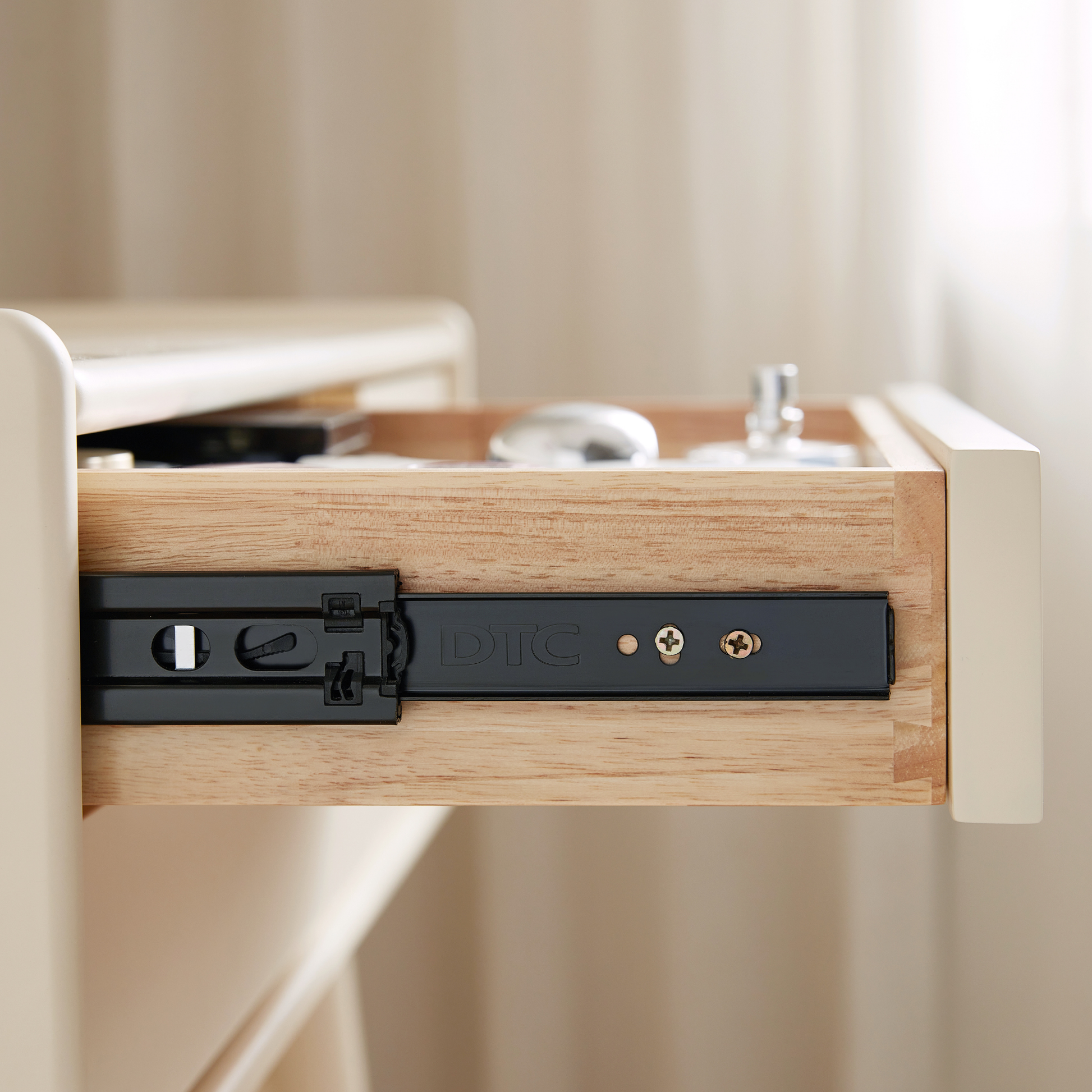 Linspire Luna Solid Wood Dressing Table, W80cm