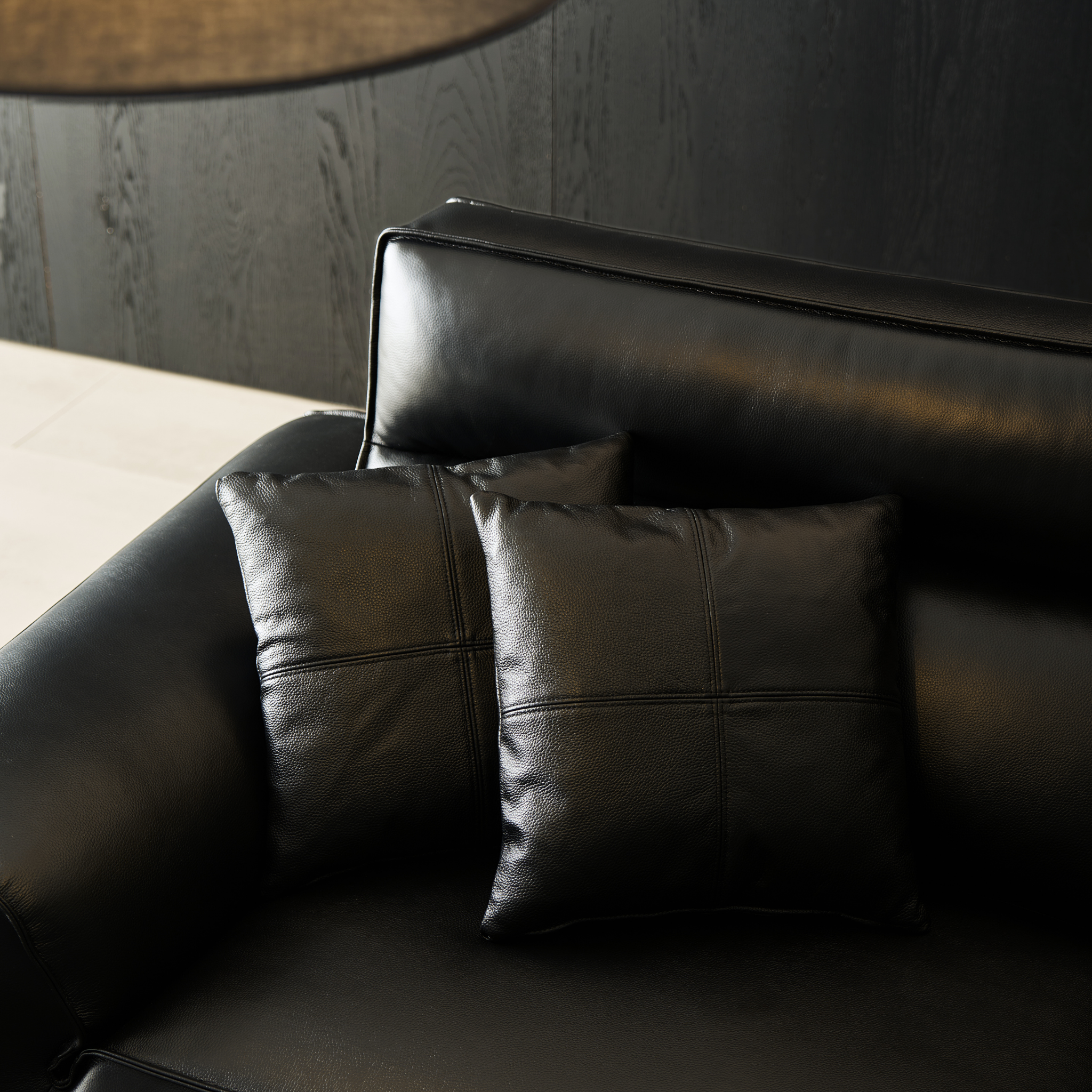 Linspire Radius Leather 4-Seater Sofa