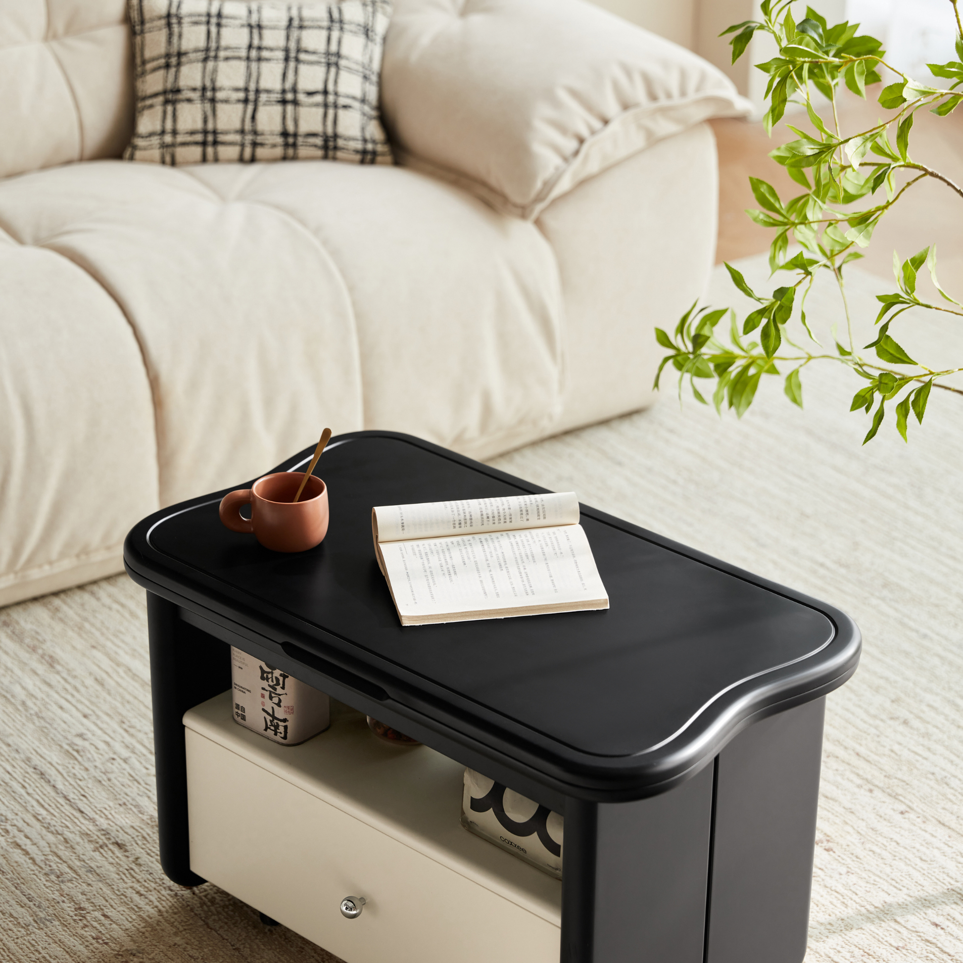 Linspire Walden Extendable Top Coffee Table with Castors