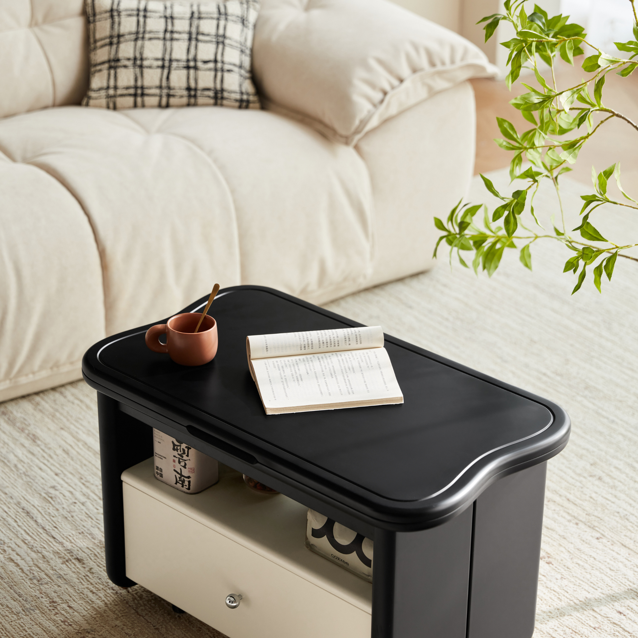 Linspire Walden Extendable Top Coffee Table with Castors