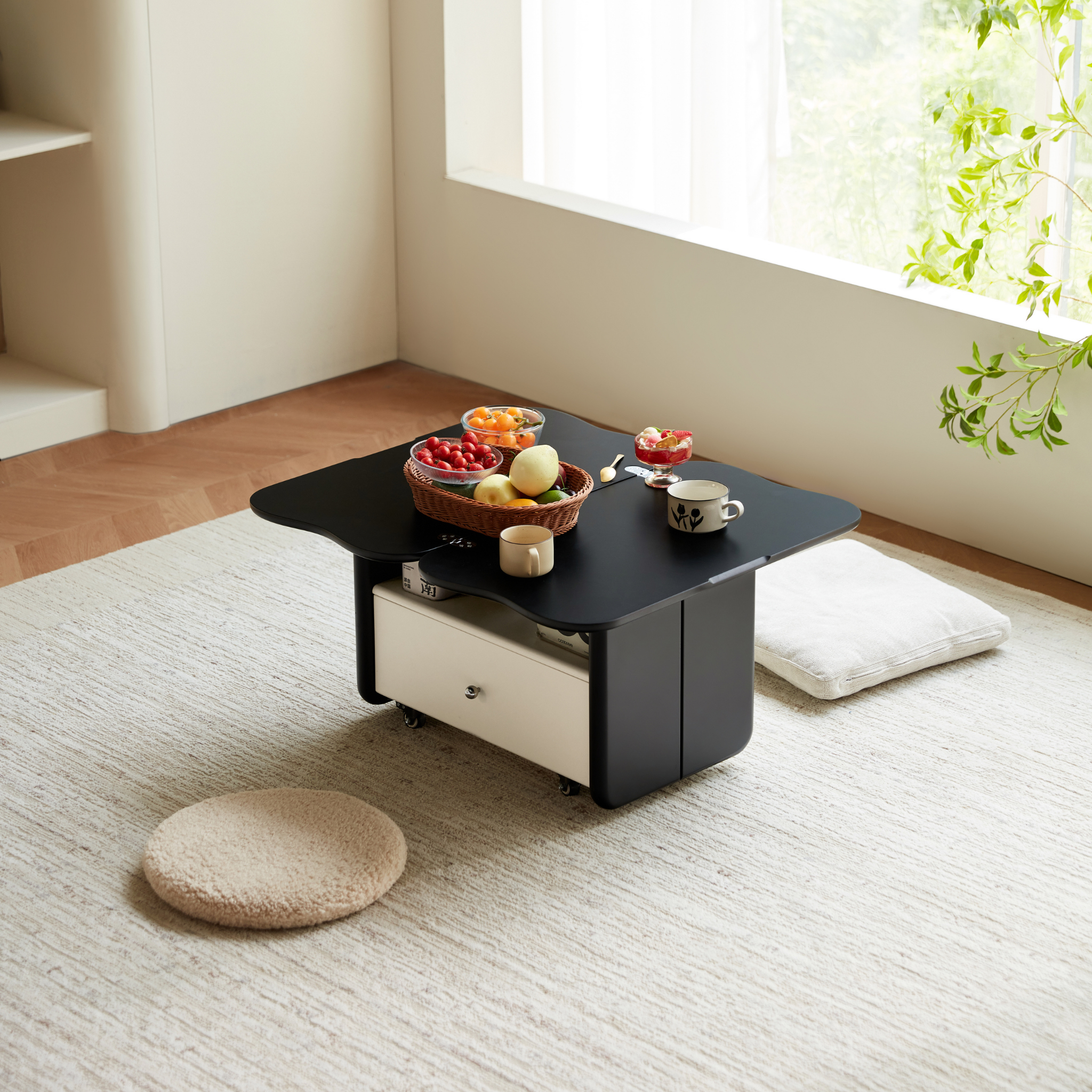 Linspire Walden Extendable Top Coffee Table with Castors