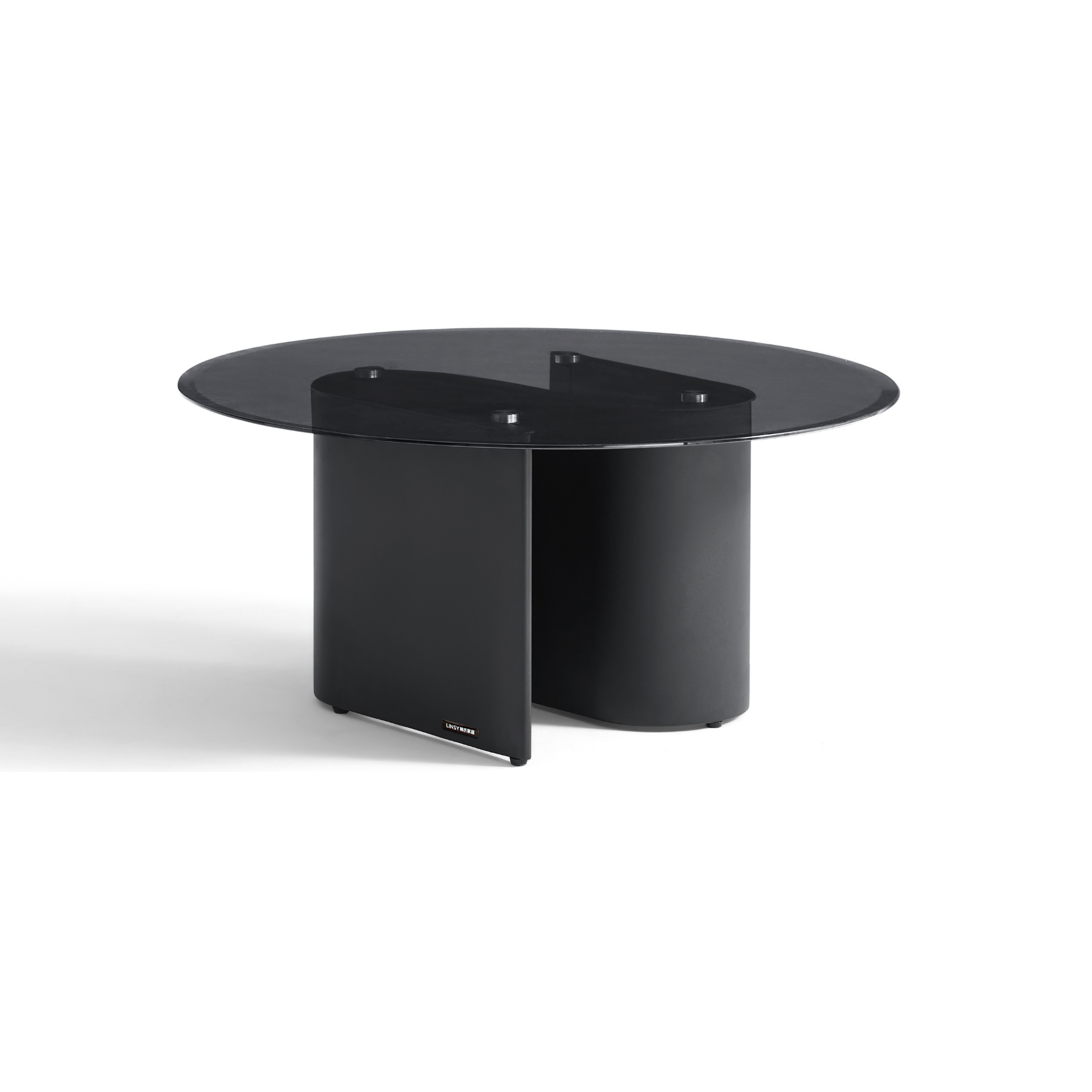 Linspire Vista Coffee Table with Glass Top
