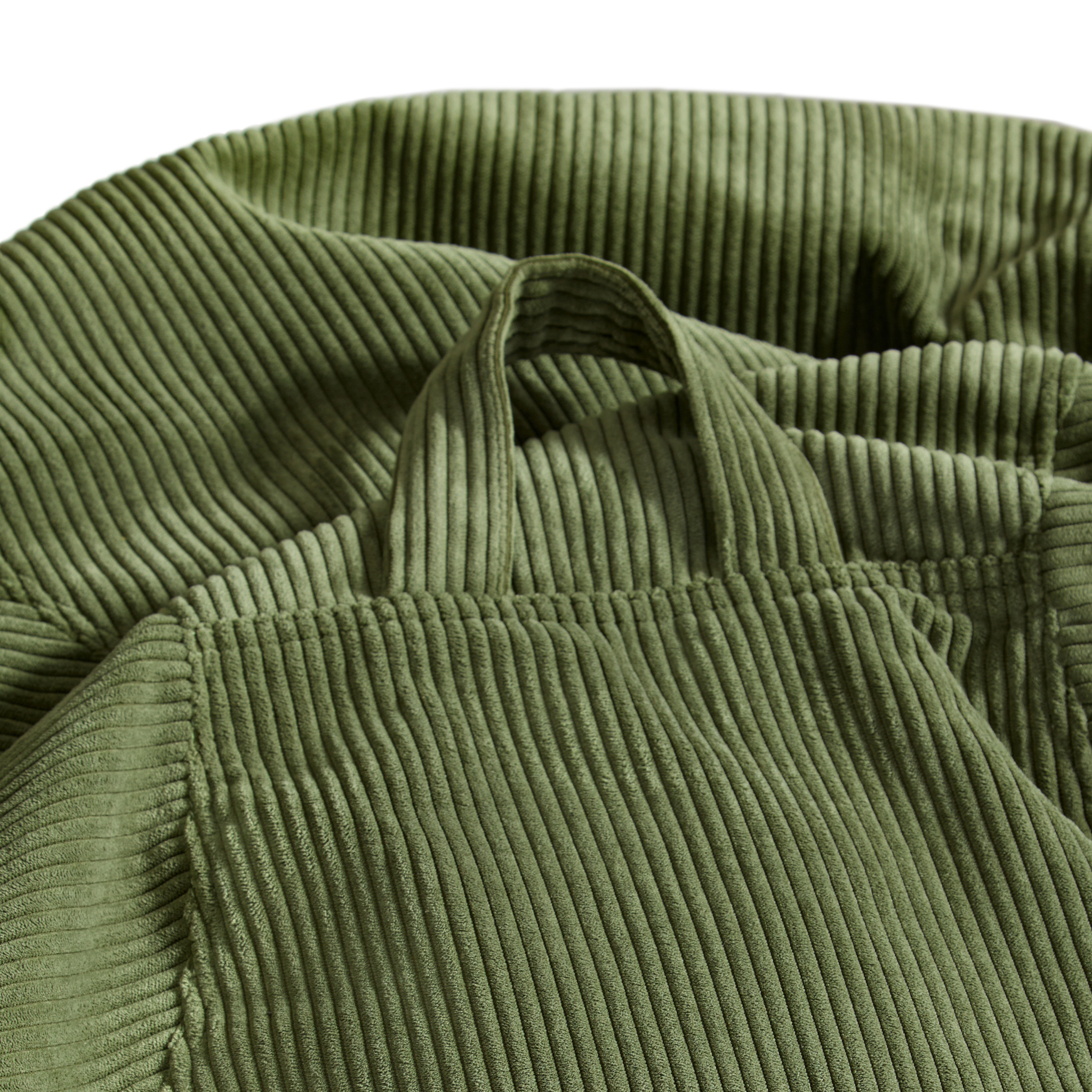 Linspire Nest Bean Bag, Corduroy, Green