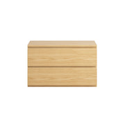 Loft Ensio Chest of 2 Drawers, Natural Wood