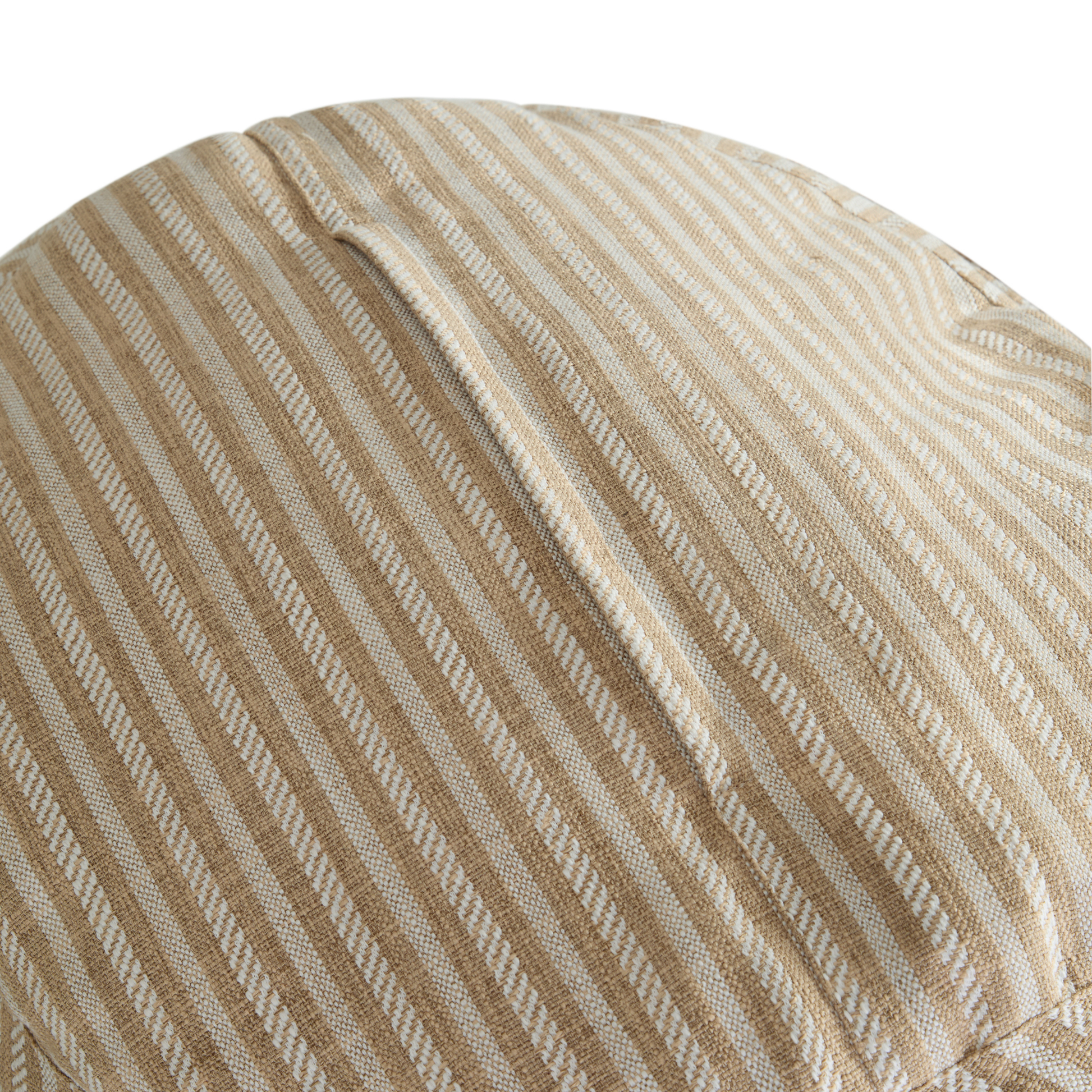 Linspire Nest Bean Bag, Fabric, White & Yellow
