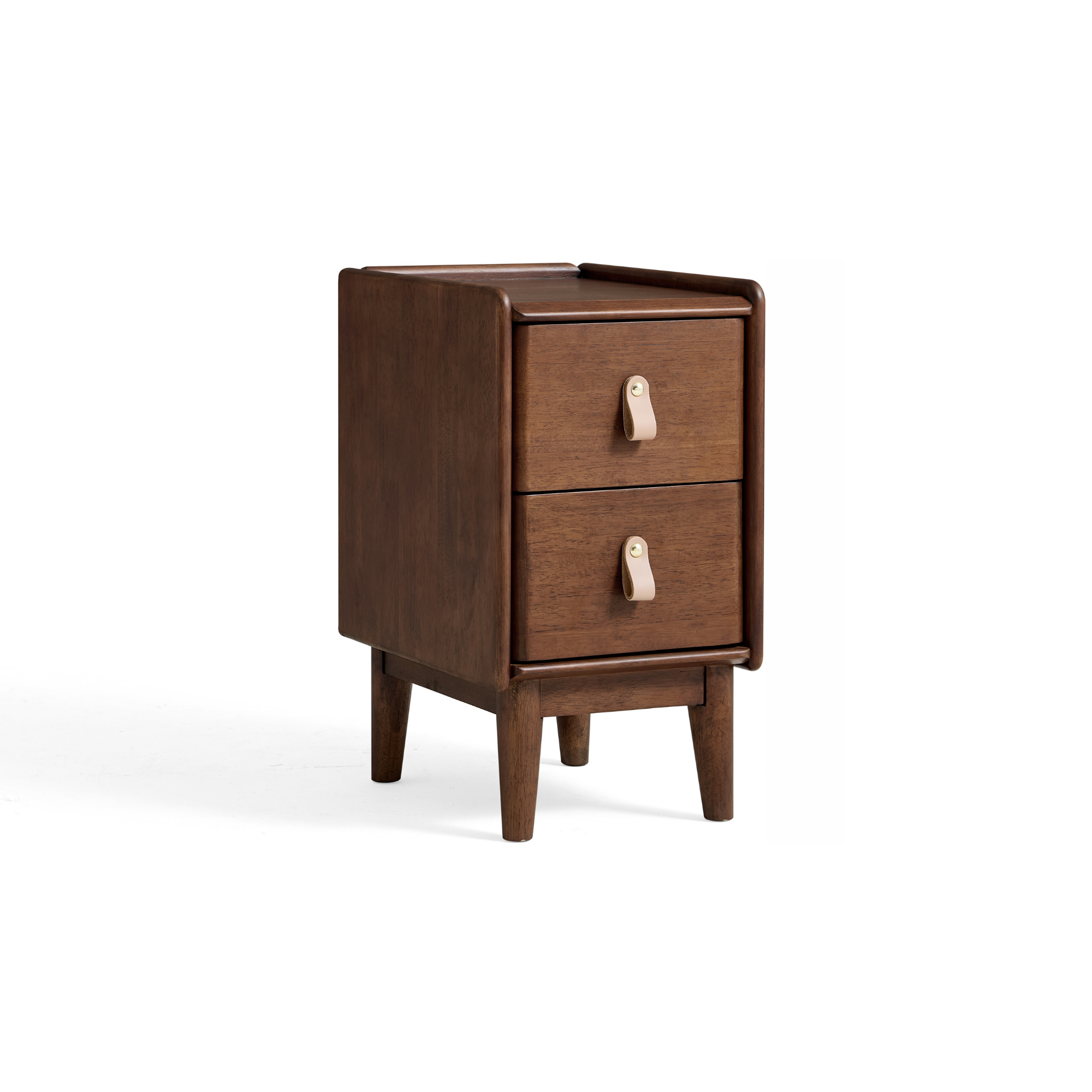 Linspire Ursula Slim Narrow Solid Wood Narrow Bedside Table