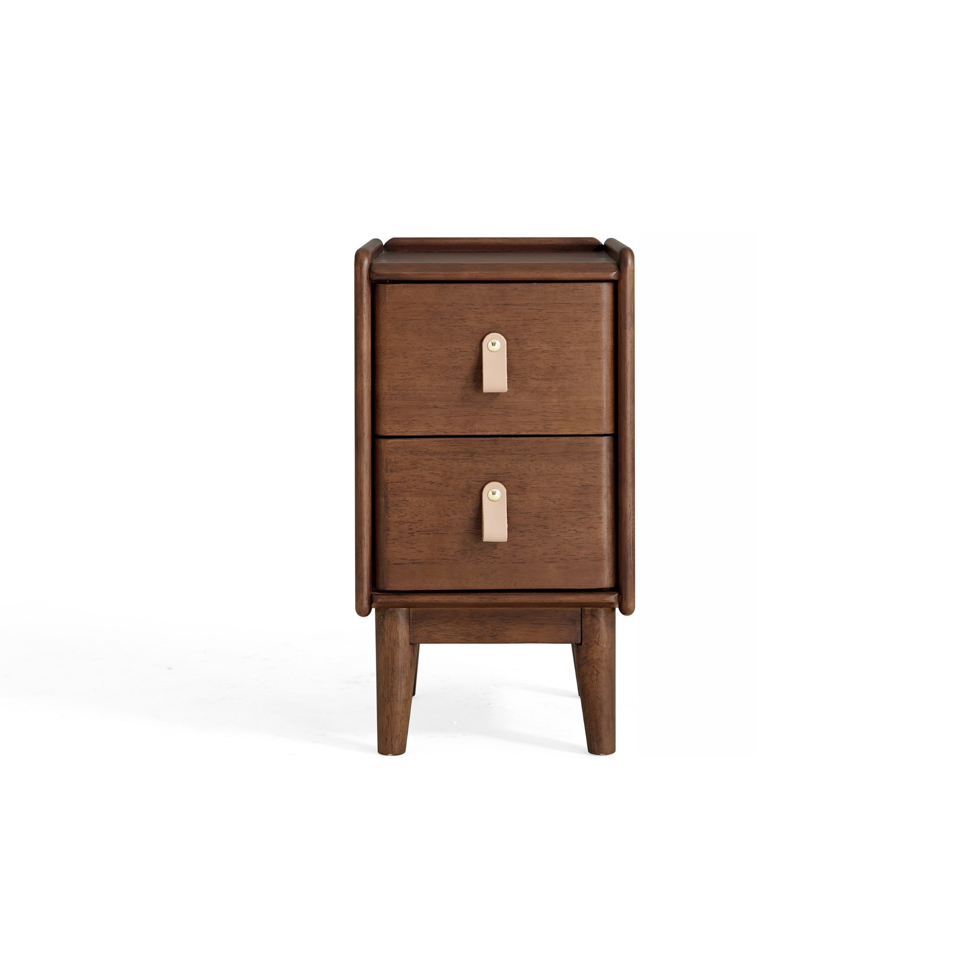 Linspire Ursula Slim Narrow Solid Wood Narrow Bedside Table