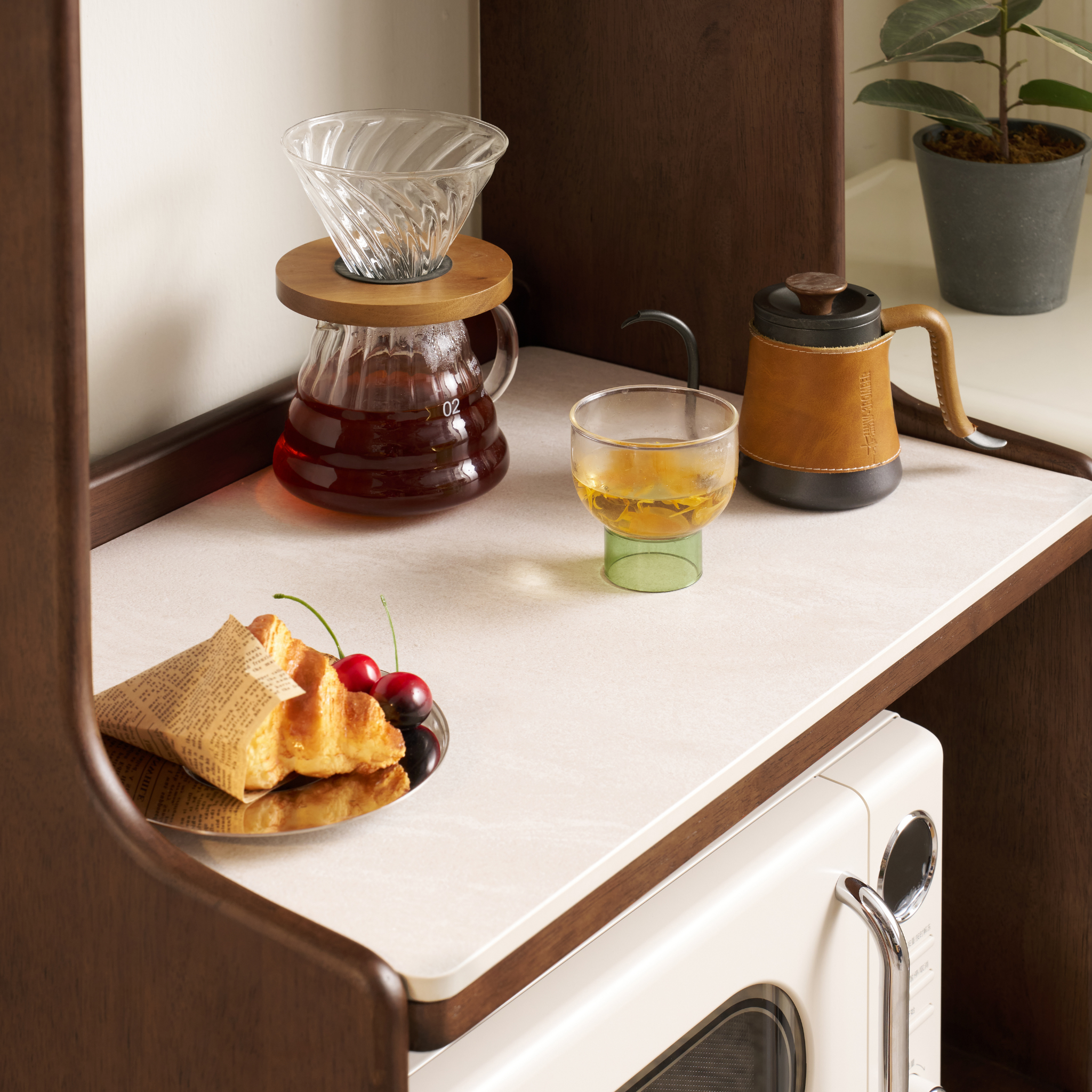 Linspire Ursula Slim Narrow Solid Wood Sideboard