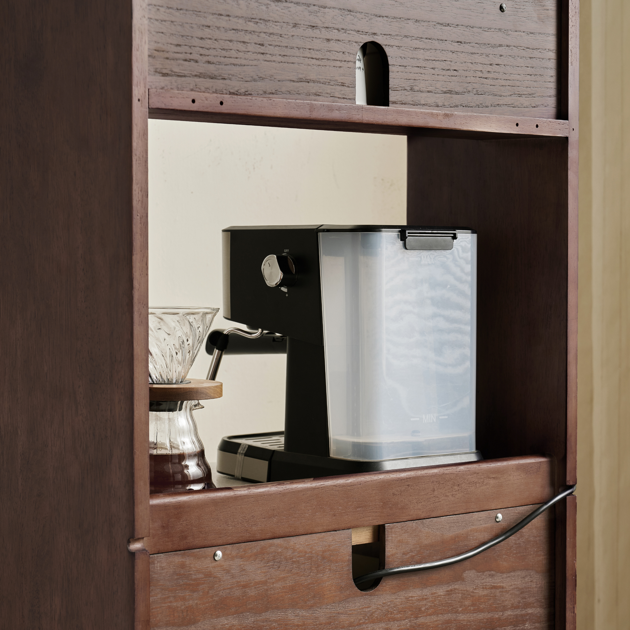 Linspire Ursula Slim Narrow Solid Wood Sideboard