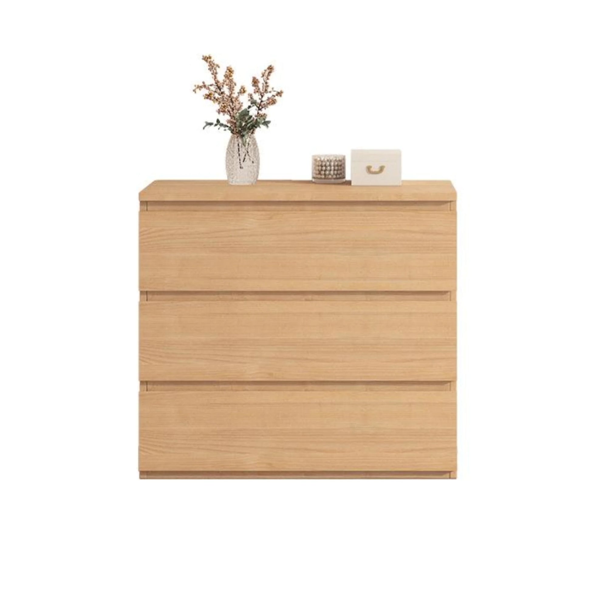 Loft Ensio Chest of 3 Drawers, Natural Wood