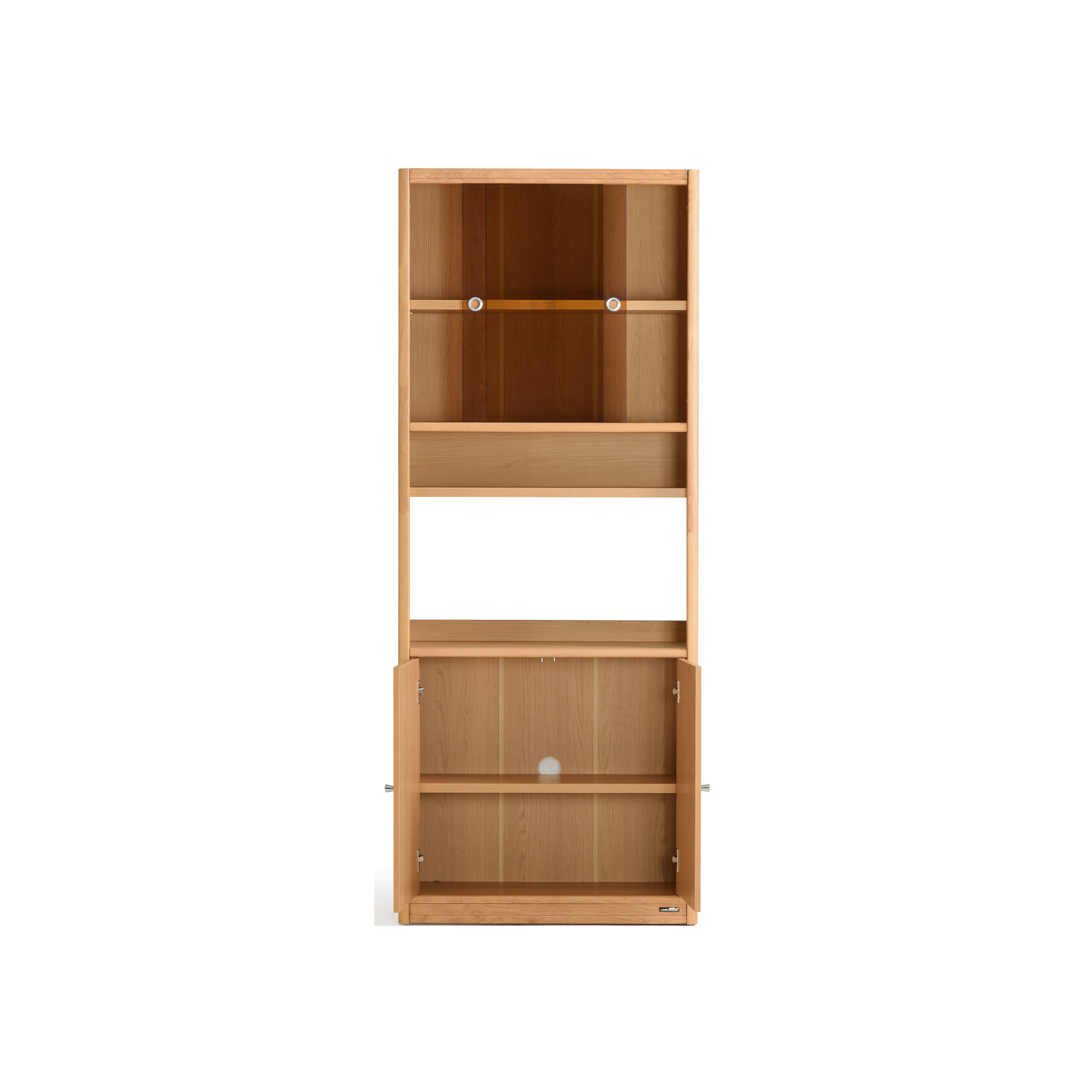 Linspire Aalto Tall Cabinet, Natural Wood