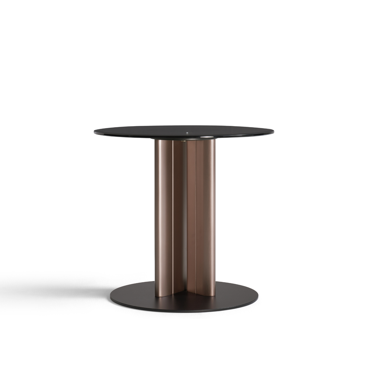 Linspire Solace Glass Top Side Table