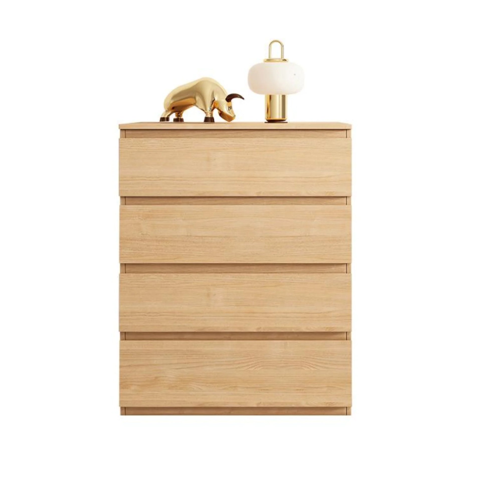 Loft Ensio Chest of 4 Drawers, Natural Wood