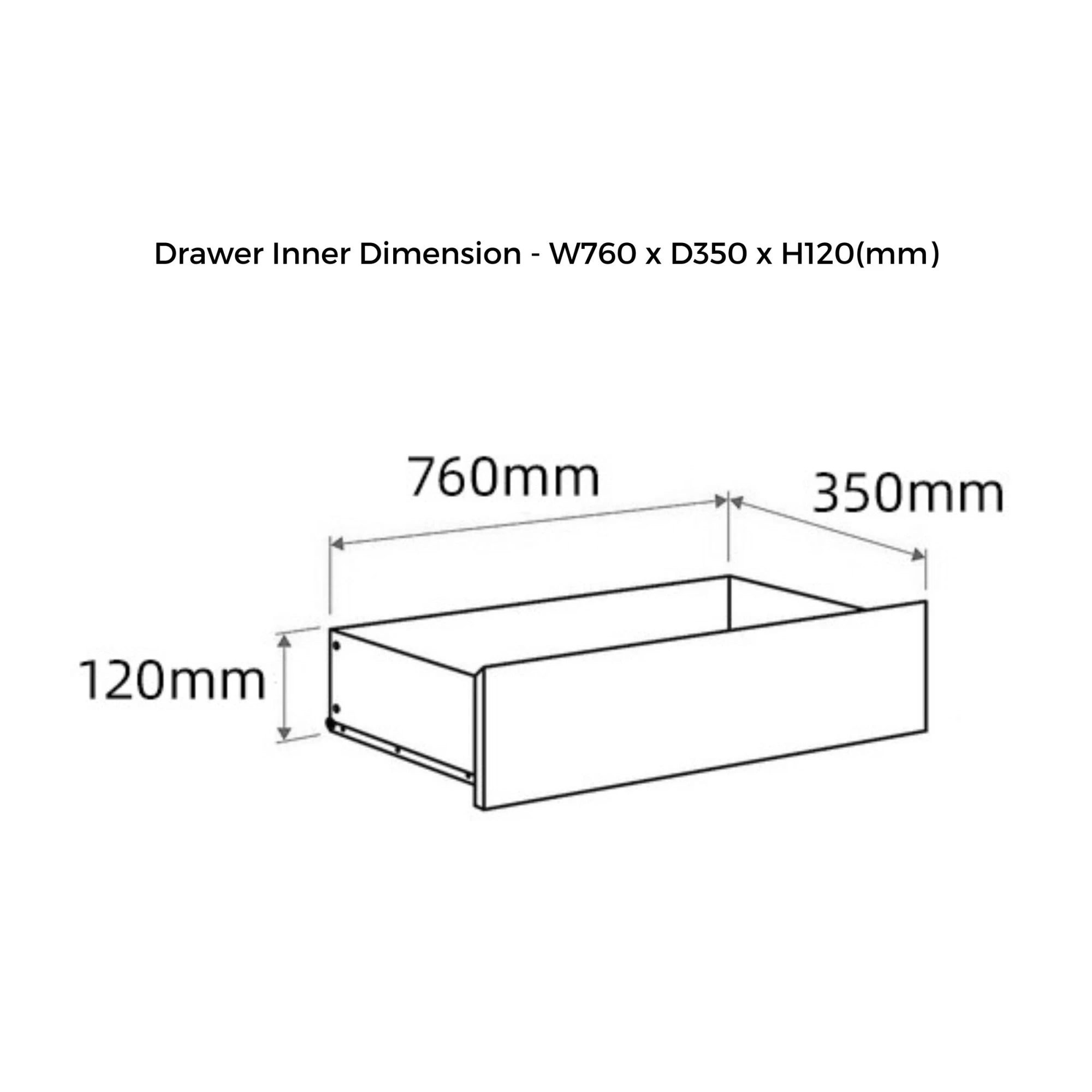 Loft Ensio Chest of 4 Drawers, Natural Wood