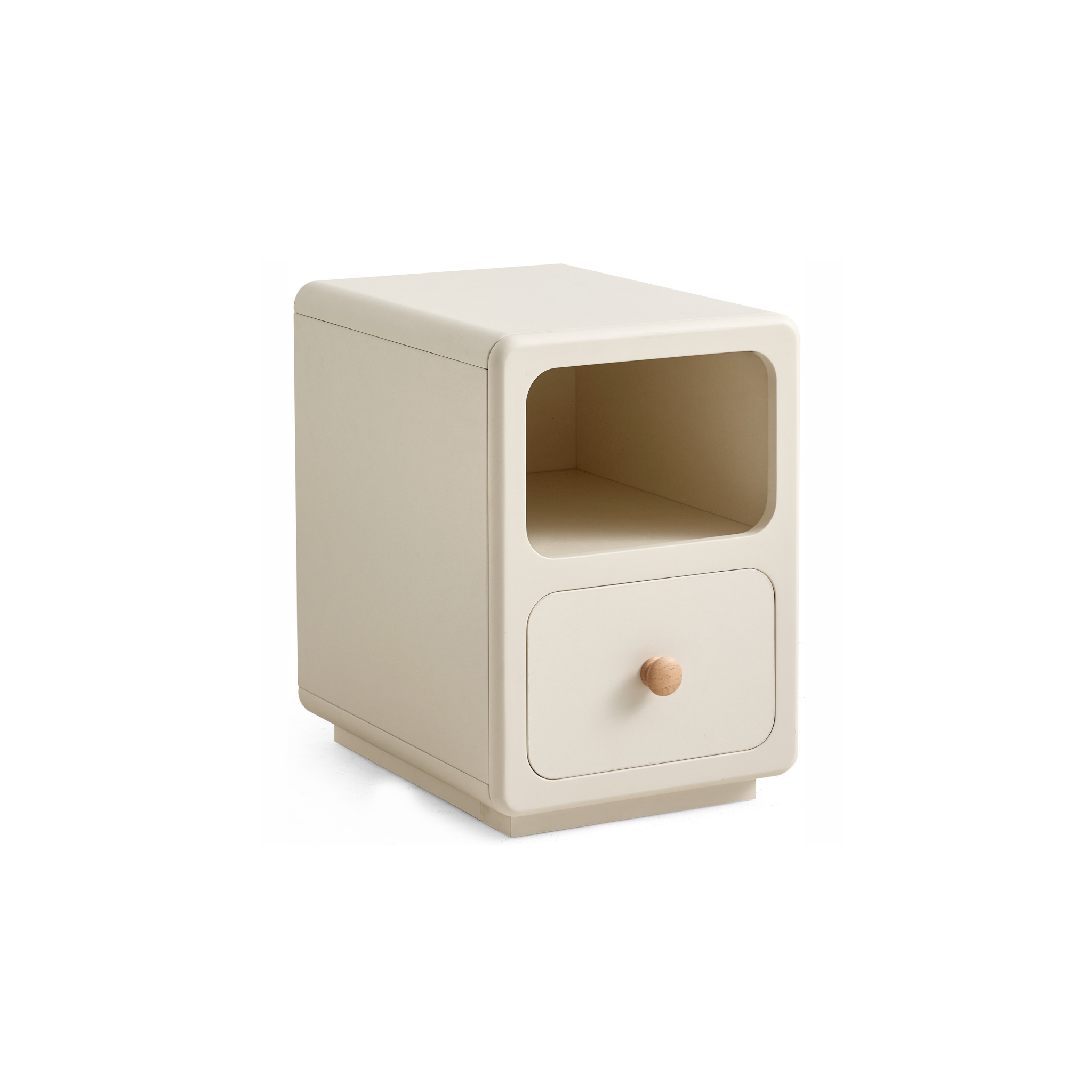 Linspire Paragon Kids Bedside Table with Drawer and Shelf