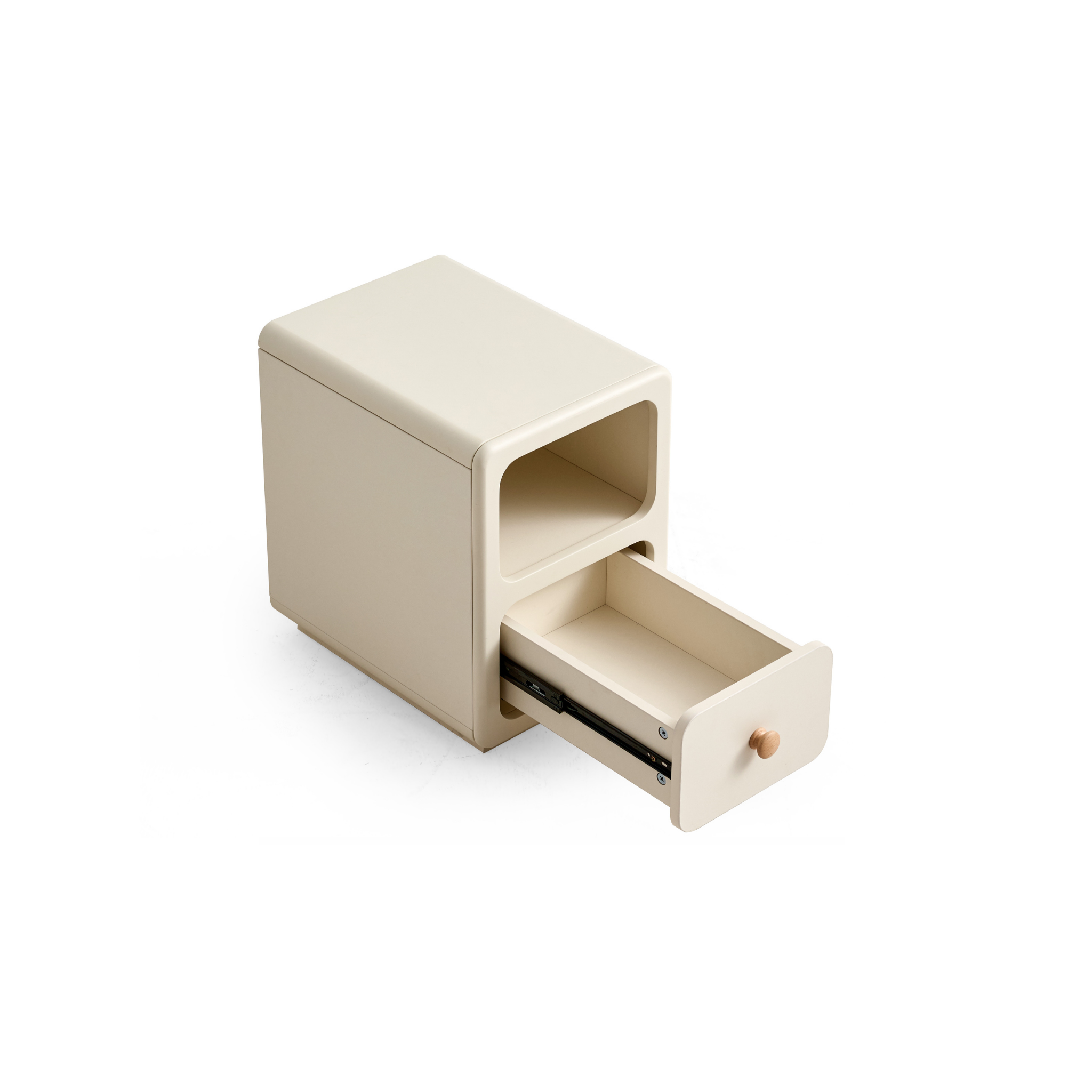 Linspire Paragon Kids Bedside Table with Drawer and Shelf