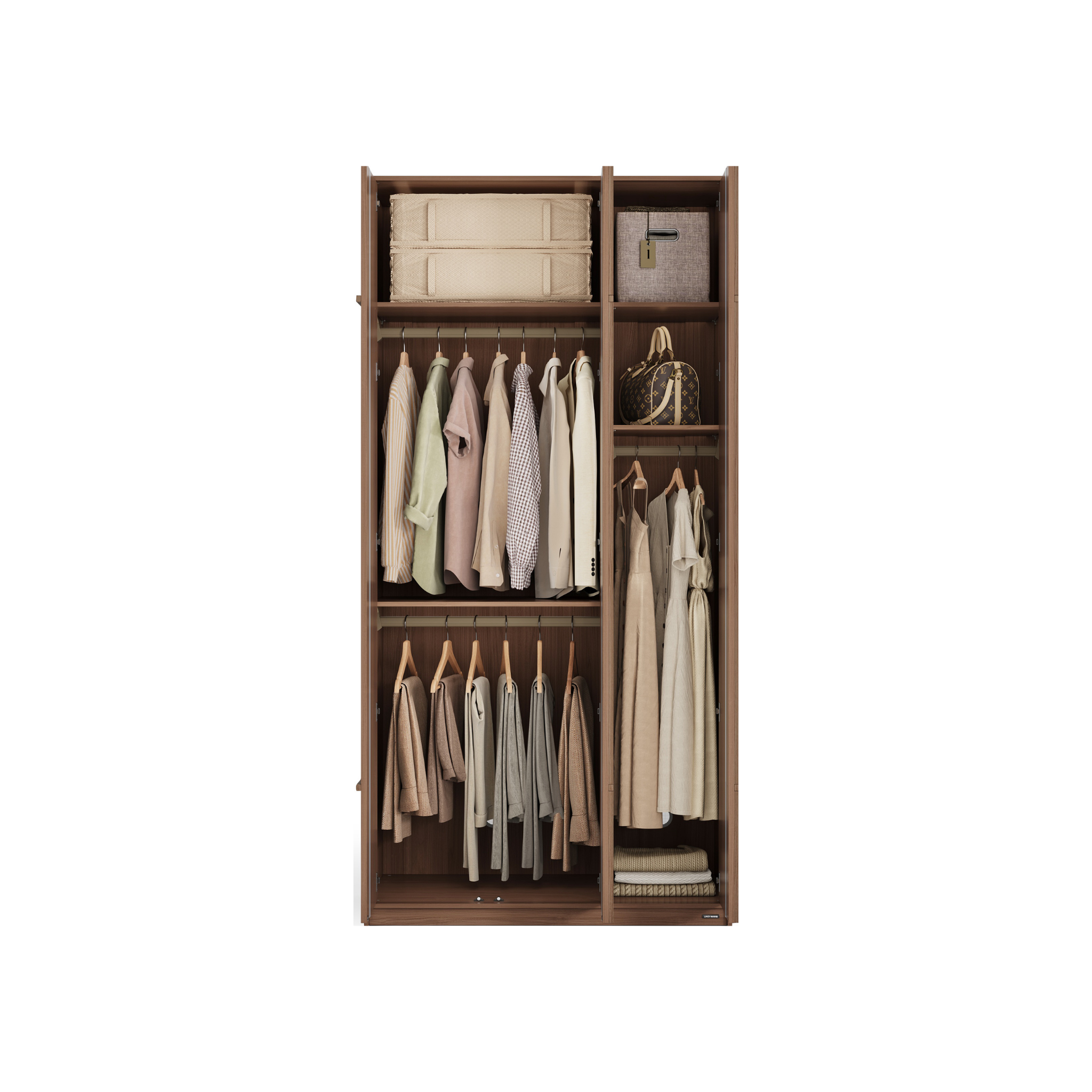 Linspire Nook 3-Door Wardrobe, H240cm