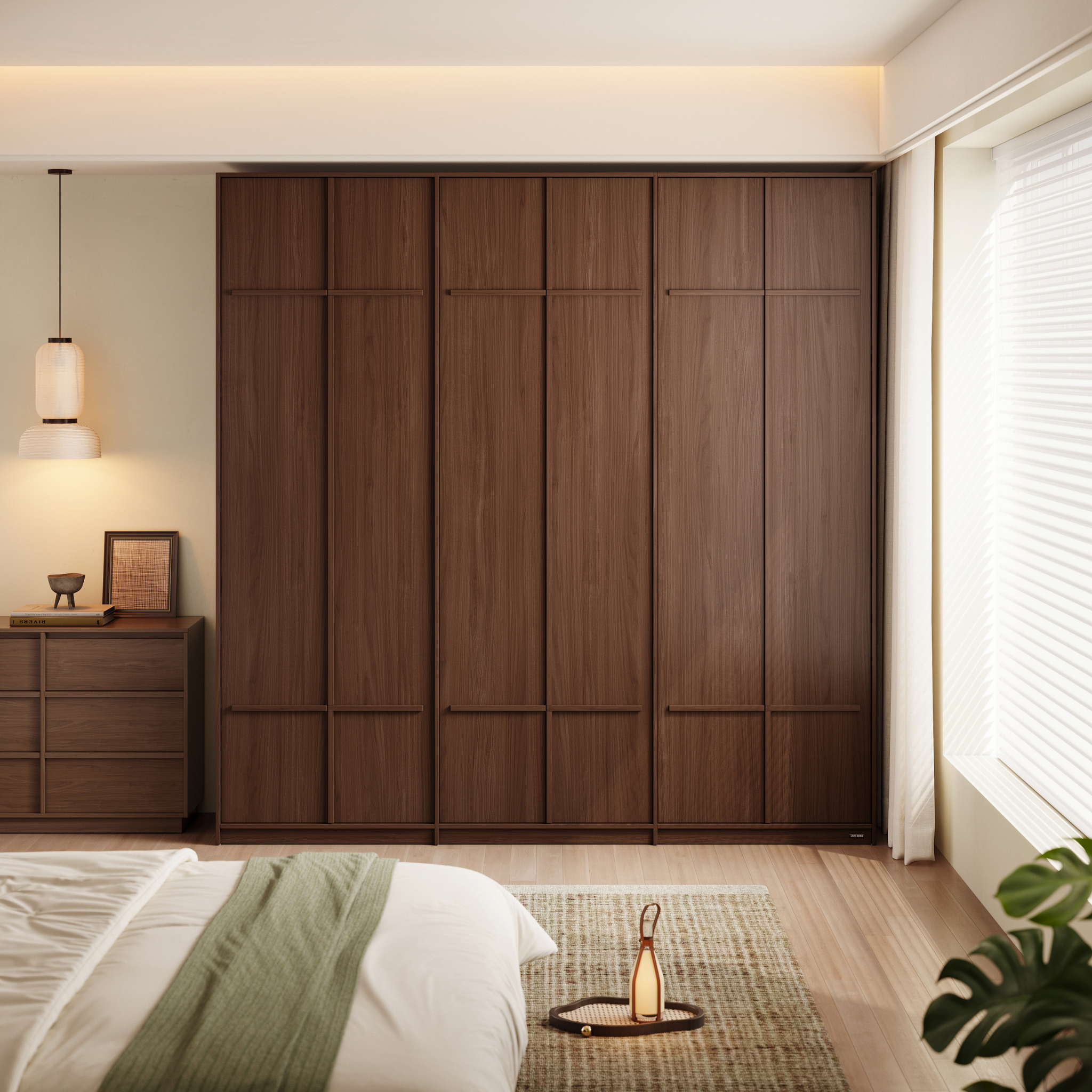 Linspire Nook 6-Door Wardrobe, H240cm