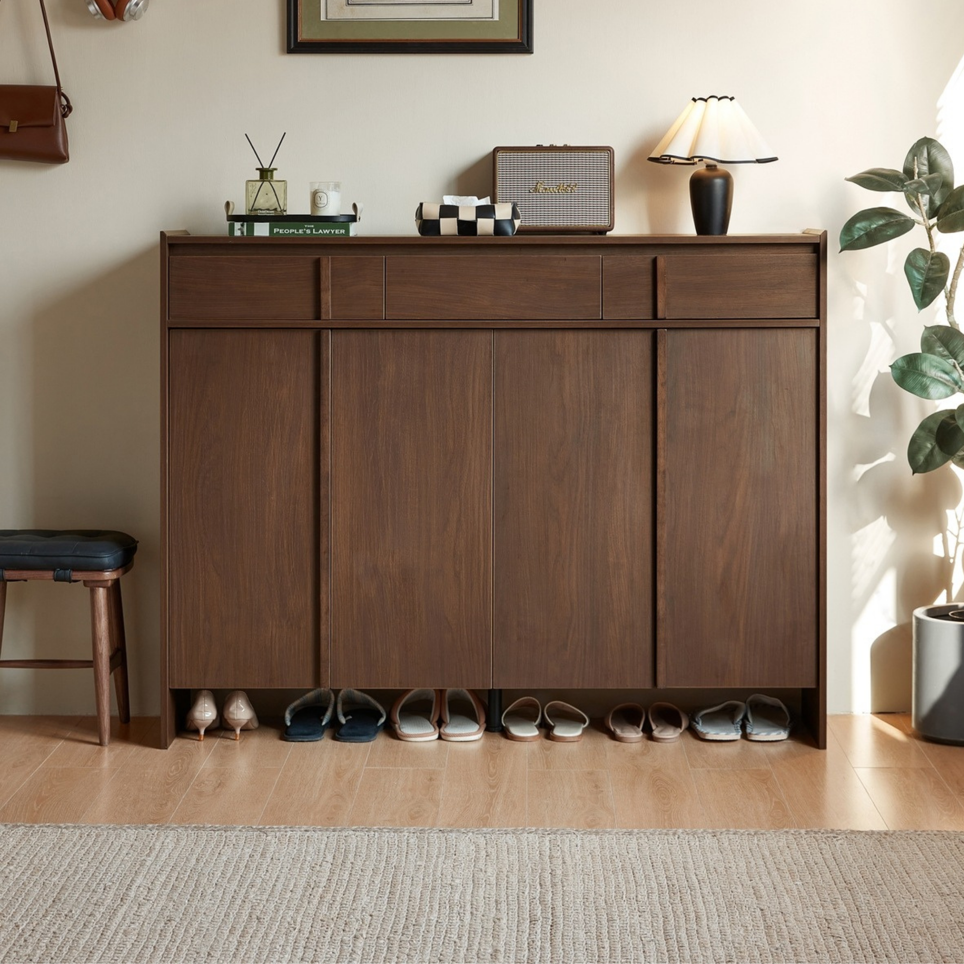 Linspire Nook Shoe Cabinet, W140cm