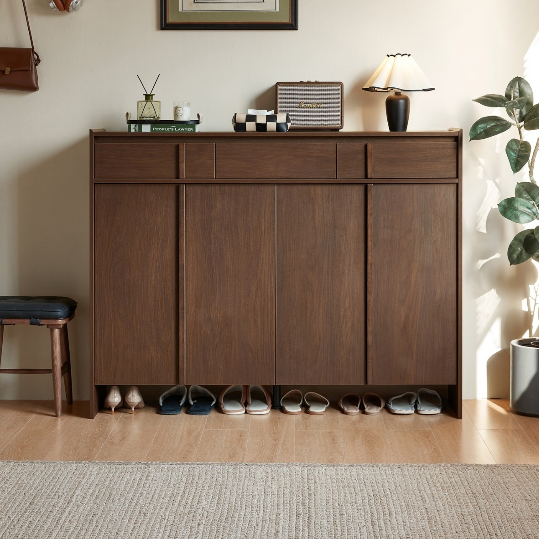 Linspire Nook Shoe Cabinet, W140cm