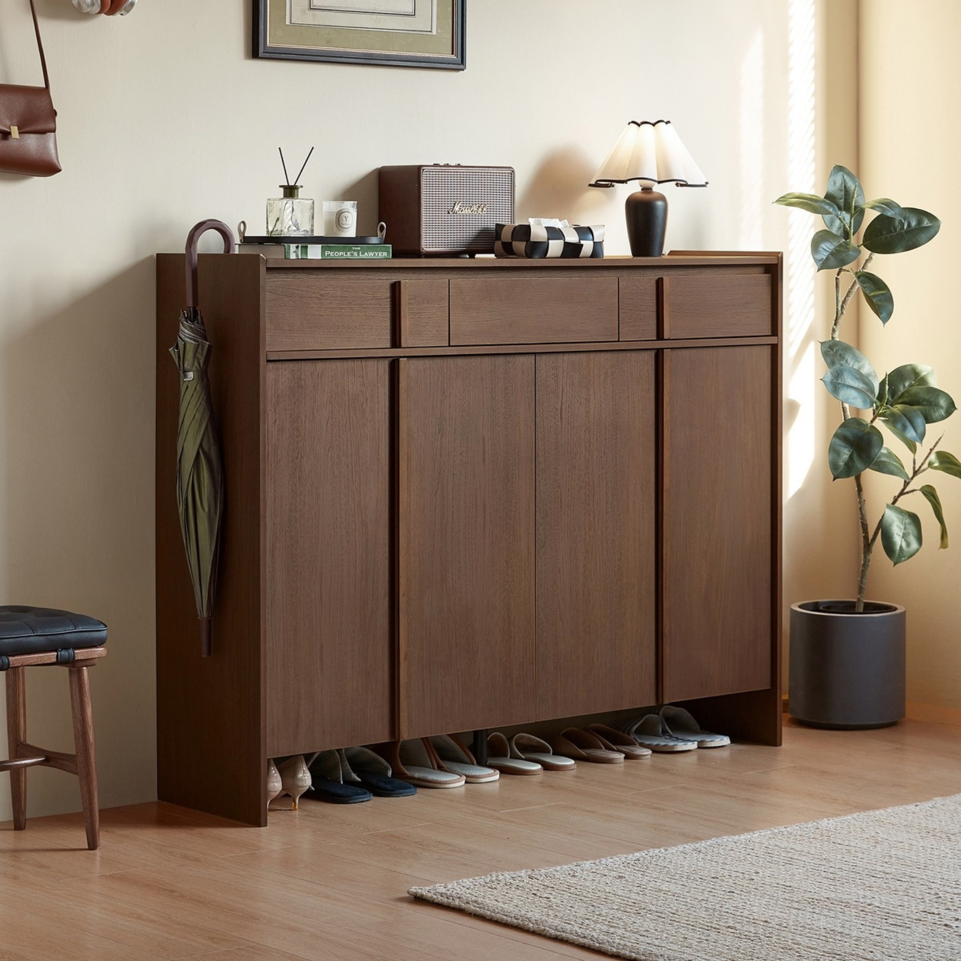 Linspire Nook Shoe Cabinet, W140cm